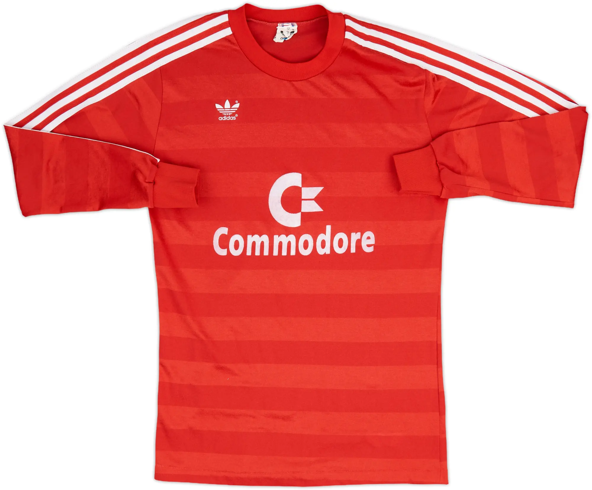 adidas Bayern Munich Mens LS Home Shirt 1987/88