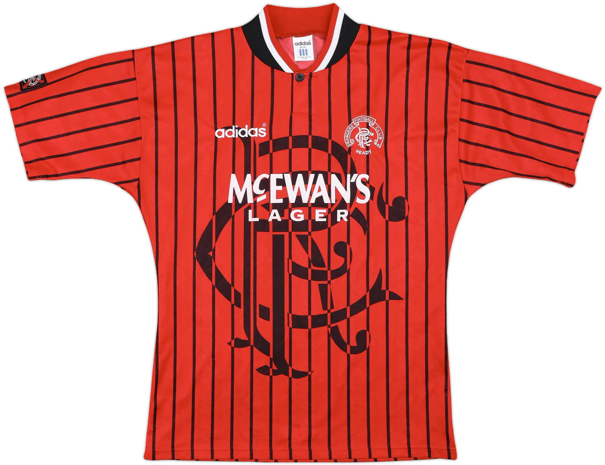 adidas Rangers Mens SS Away Shirt 1994/95