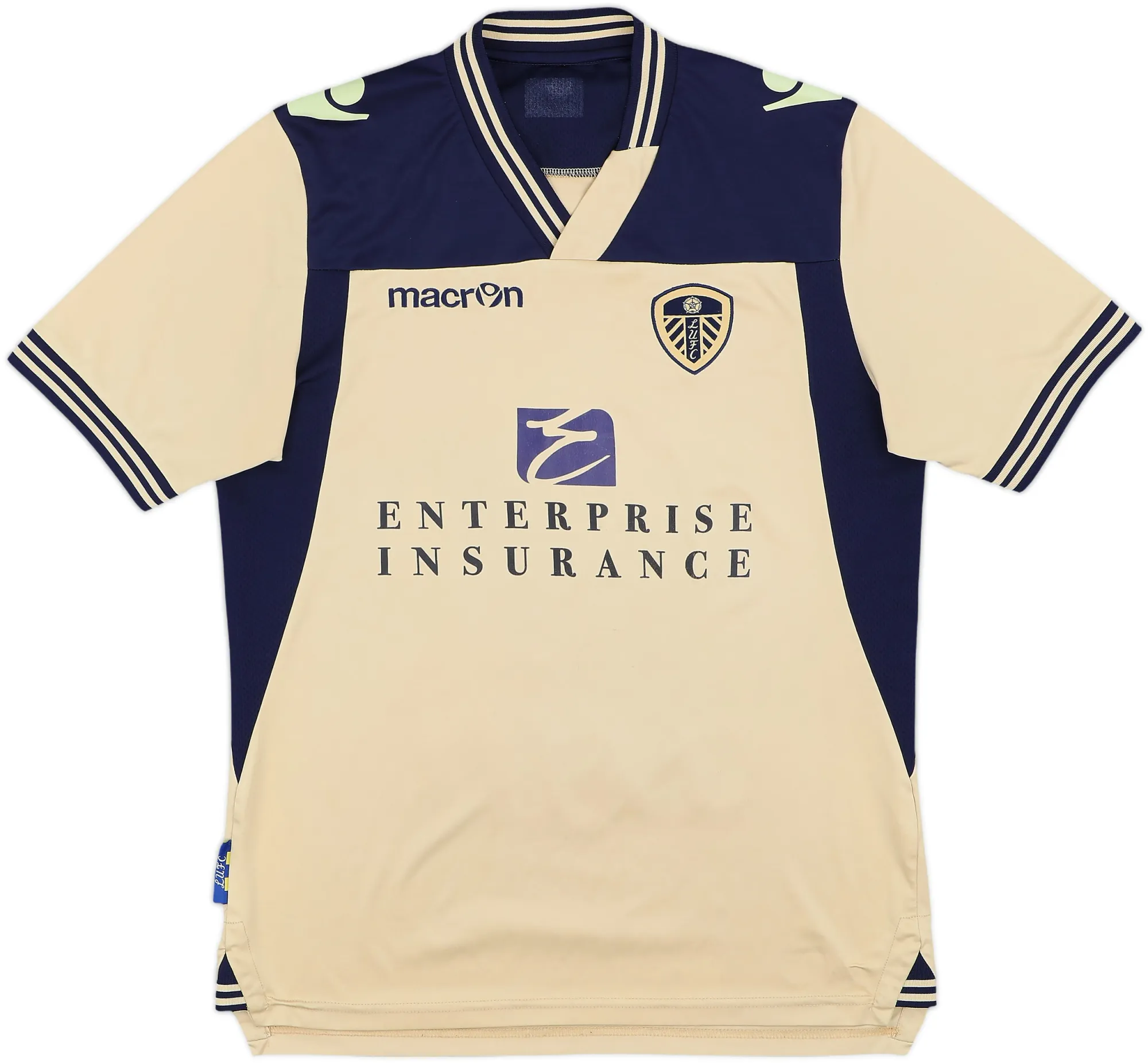 Macron Leeds United Mens SS Away Shirt 2013/14