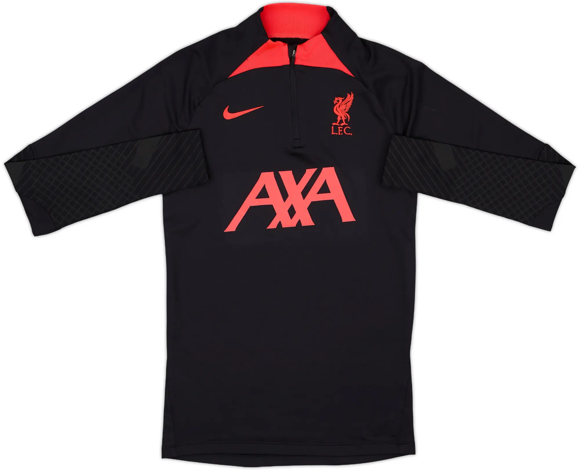 2022-23 Liverpool Nike 1/4 Zip Drill Top - 9/10 - (XS)