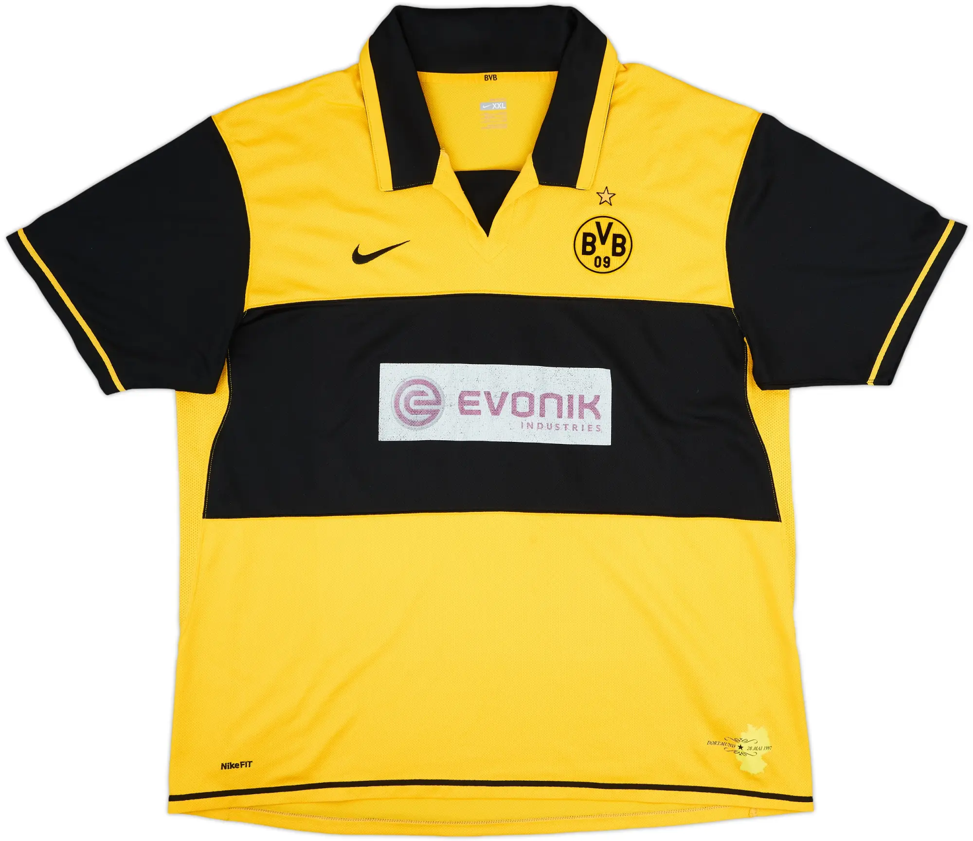 Nike Borussia Dortmund Mens SS Home Shirt 2007/08