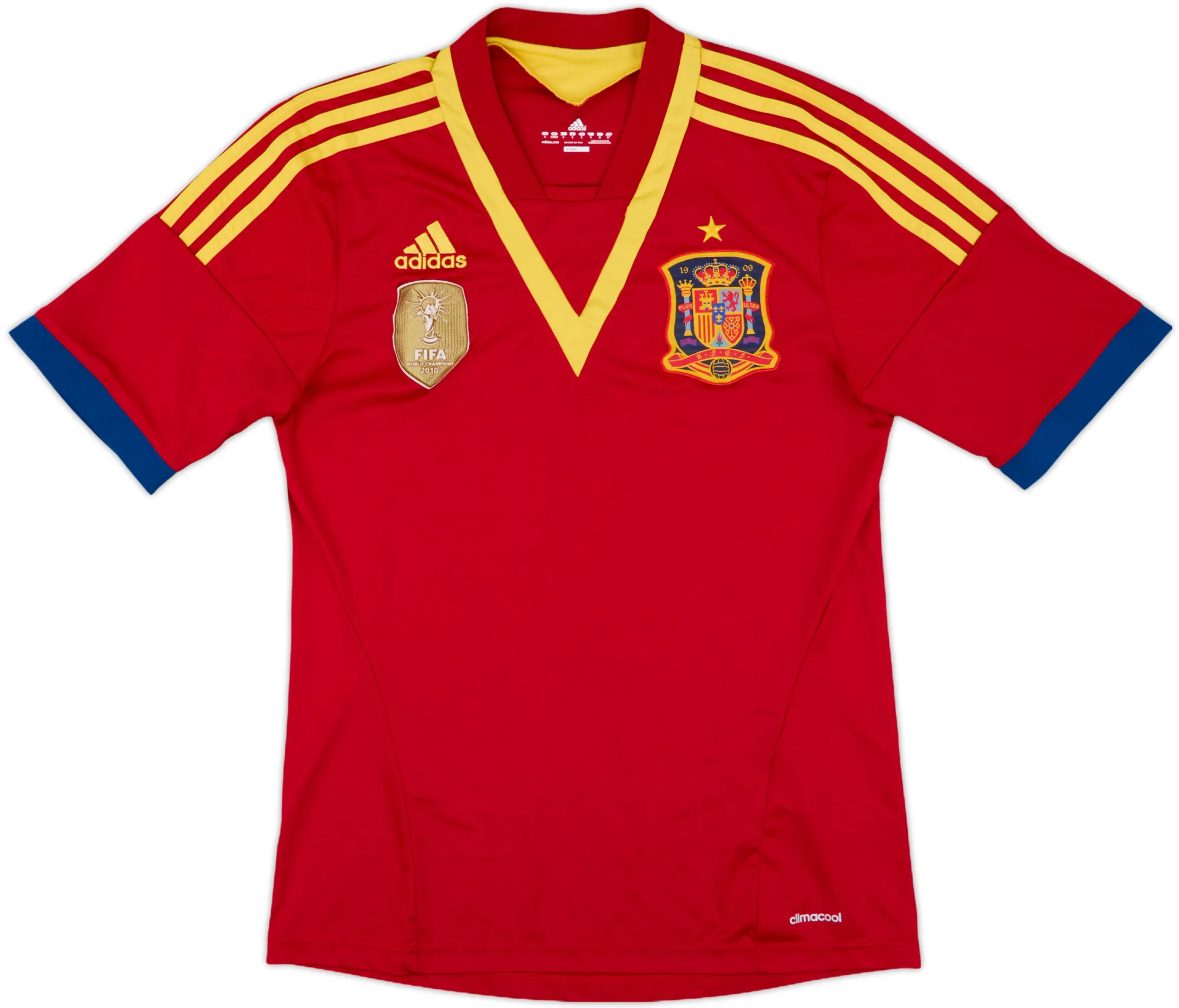 adidas Spain Mens SS Home Shirt 2013