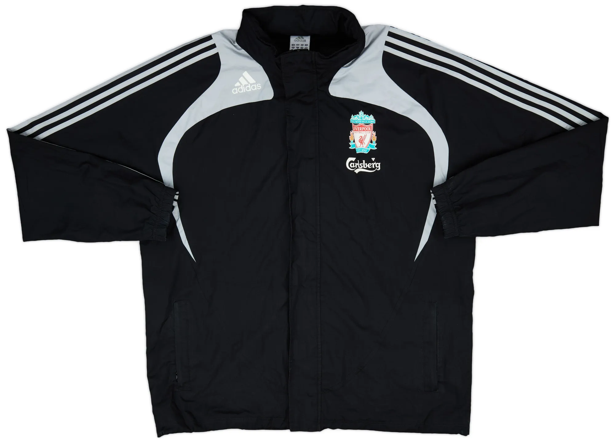 2008-09 Liverpool adidas Track Jacket - 7/10 - (XL)