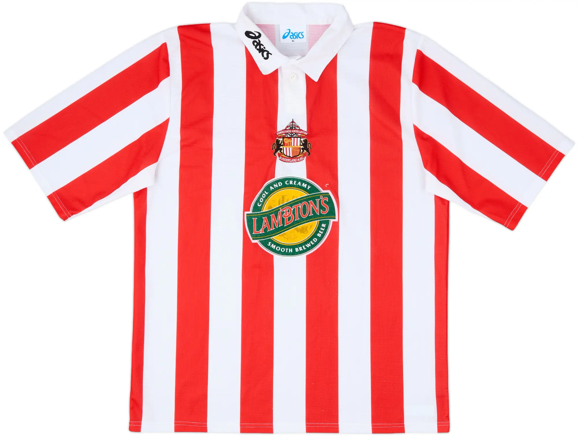 Asics Sunderland Mens SS Home Shirt 1997/99