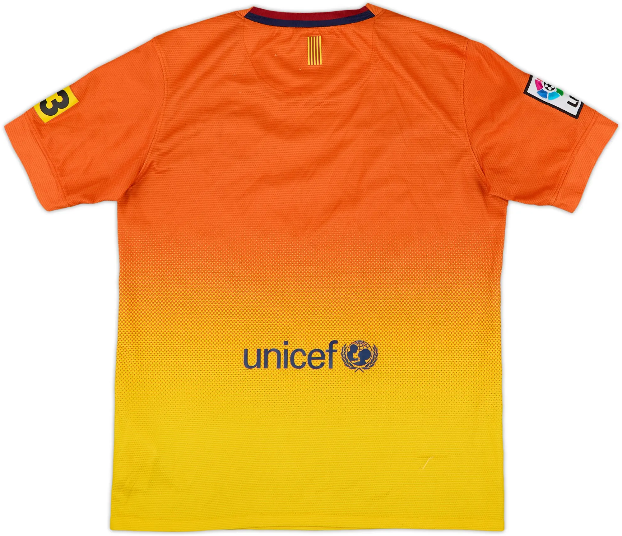 Nike Barcelona Boys SS Away Shirt 2012/13