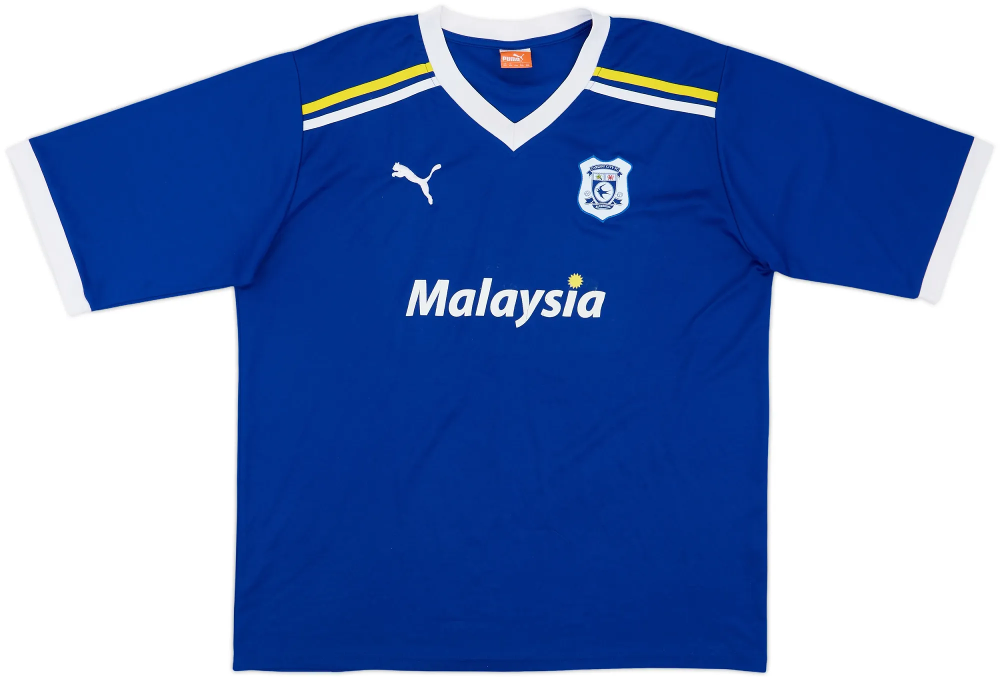 Puma Cardiff City Mens SS Home Shirt 2011/12