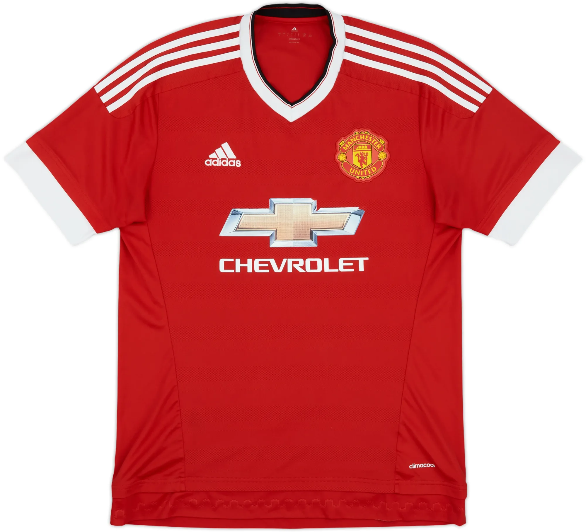 adidas Manchester United Mens SS Home Shirt 2015/16