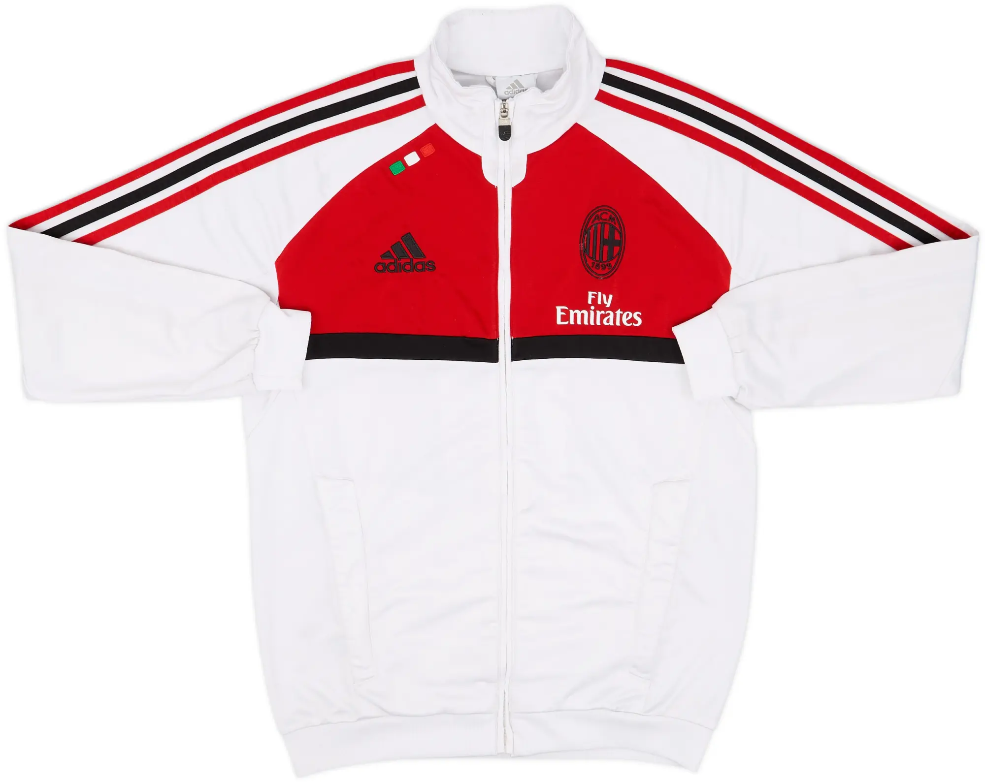 2011-12 AC Milan adidas Track Jacket - 7/10 - (S)