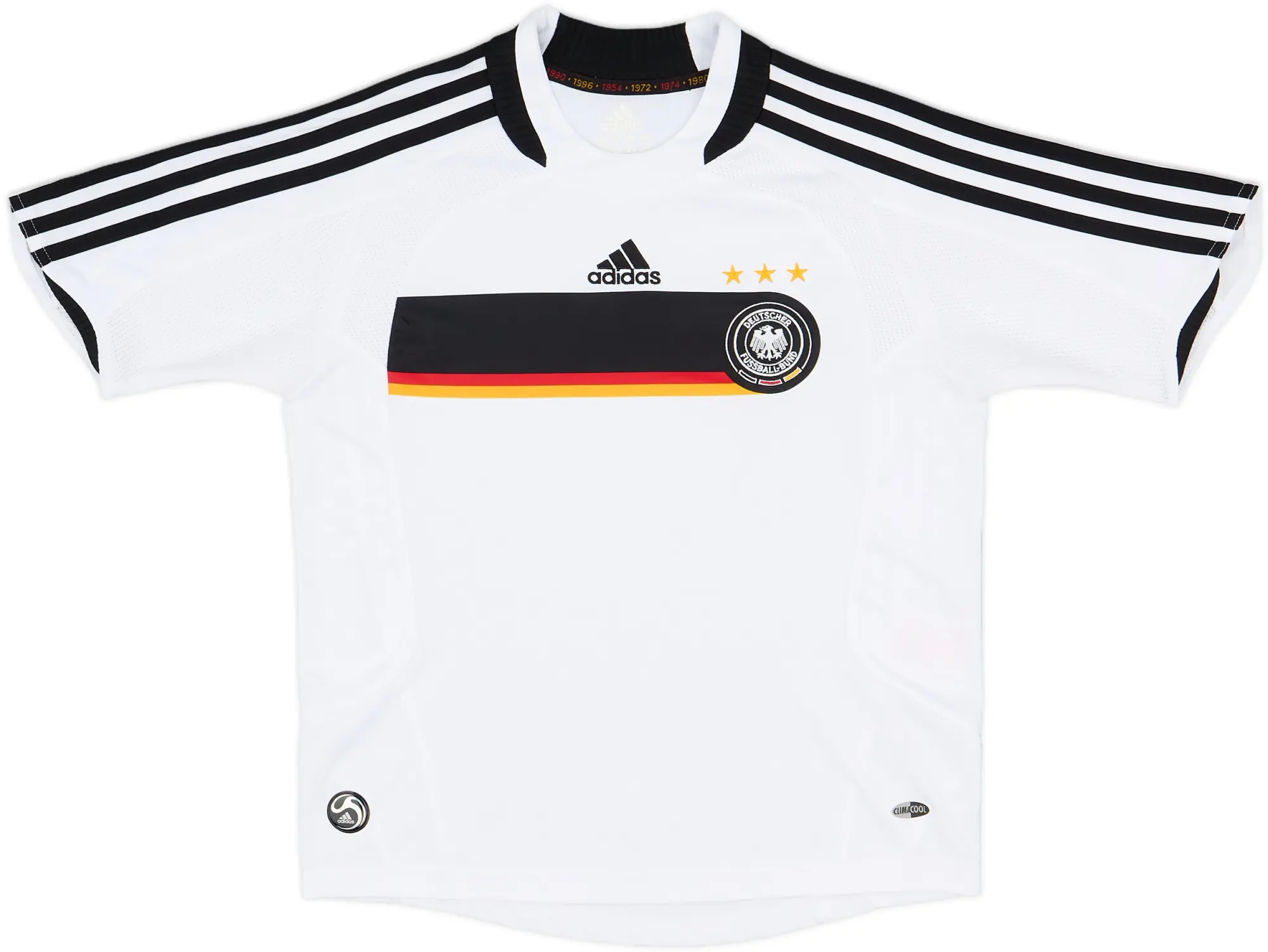 adidas Germany Mens SS Home Shirt 2008