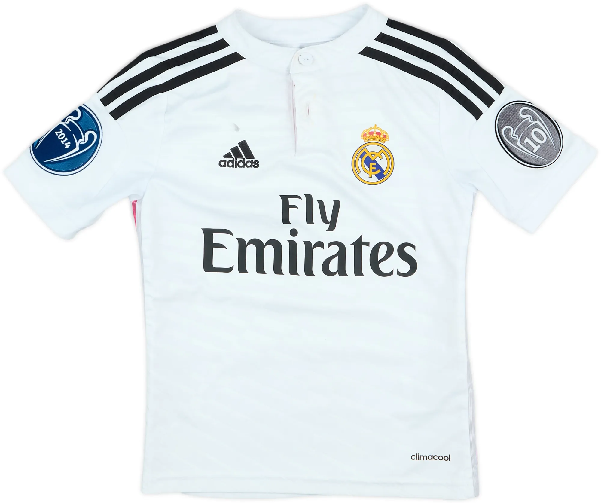 adidas Real Madrid Boys SS Home Shirt 2014/15