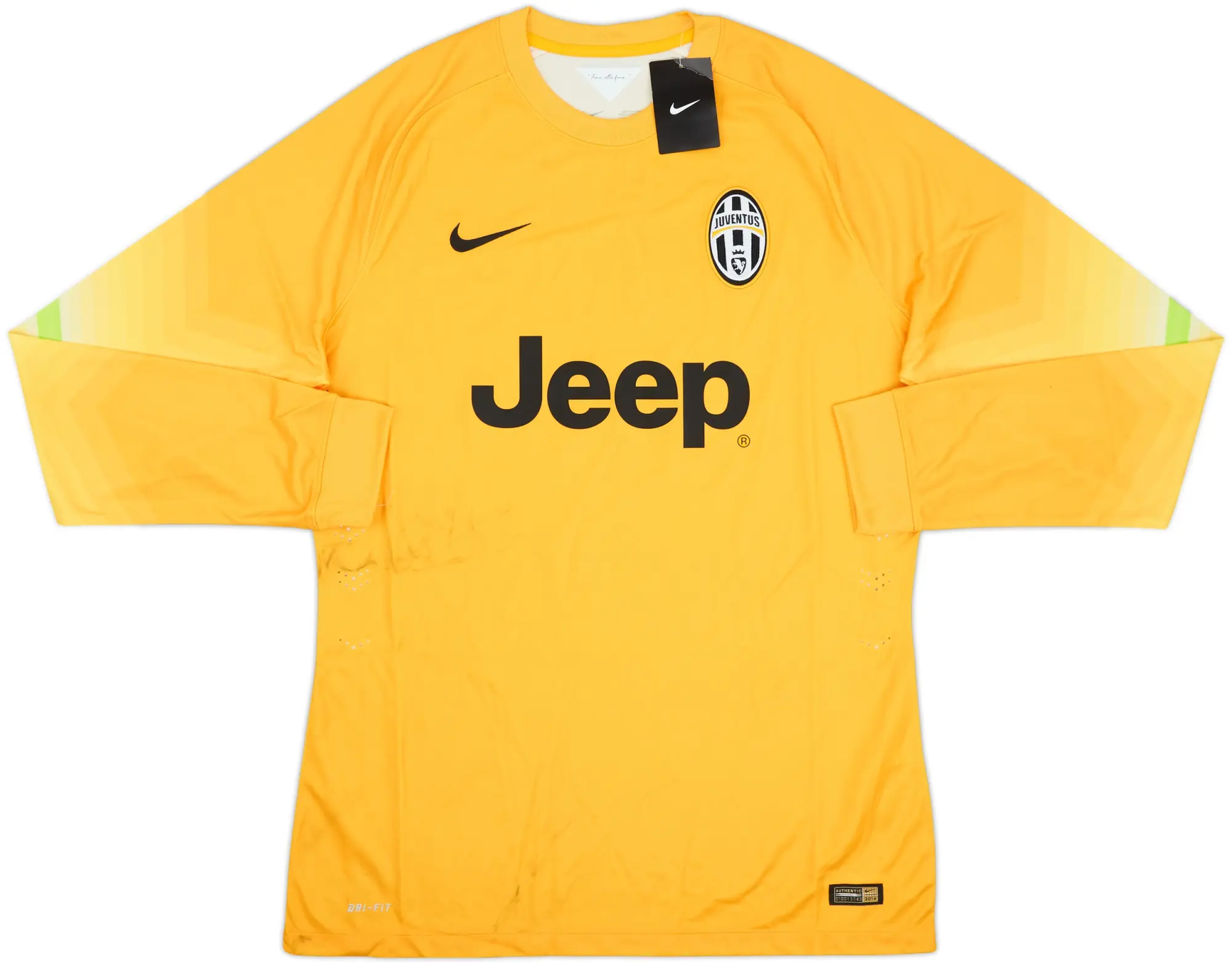 2014-15 Juventus Player Issue GK Shirt (XL)