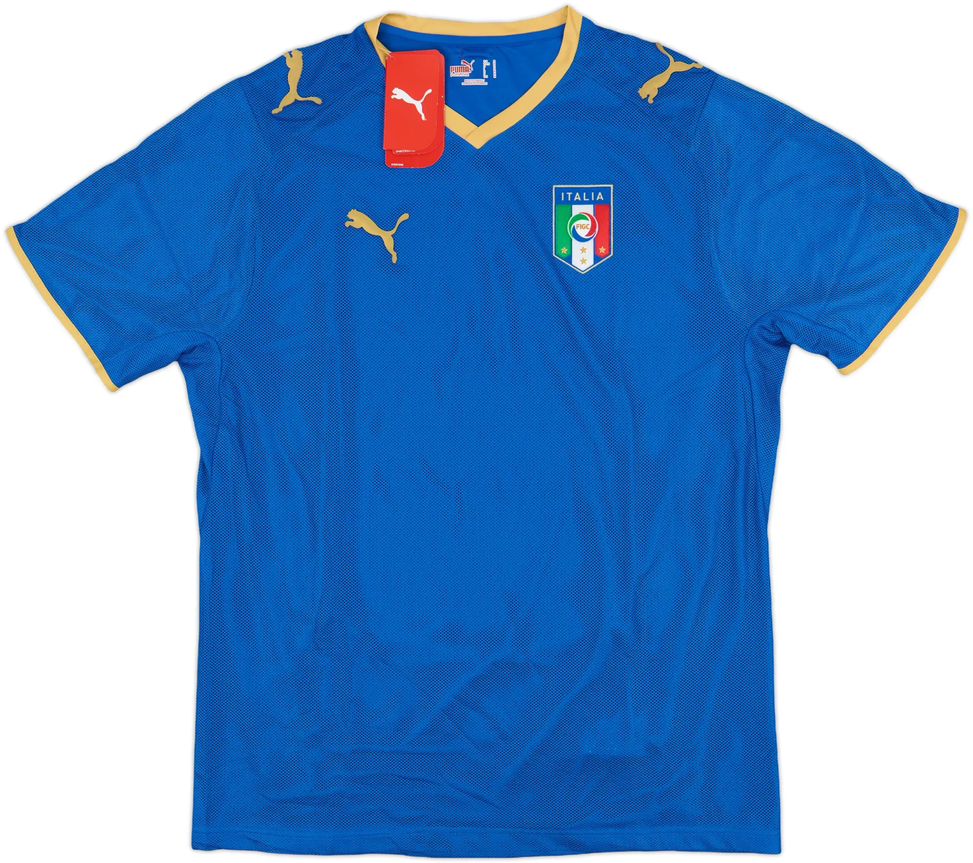 Puma Italy Mens SS Home Shirt 2007