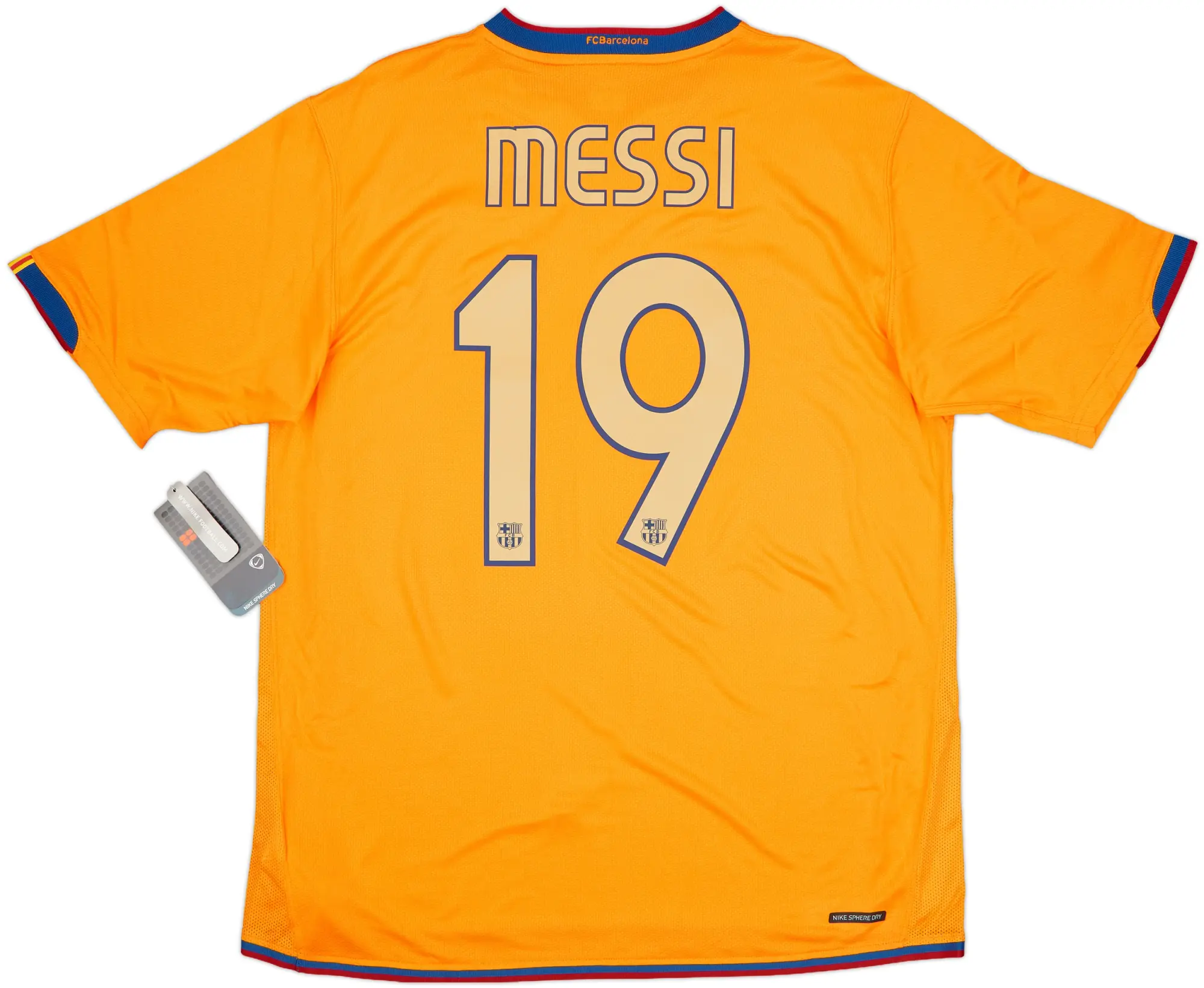 Nike Barcelona Mens SS Away Shirt 2006/08