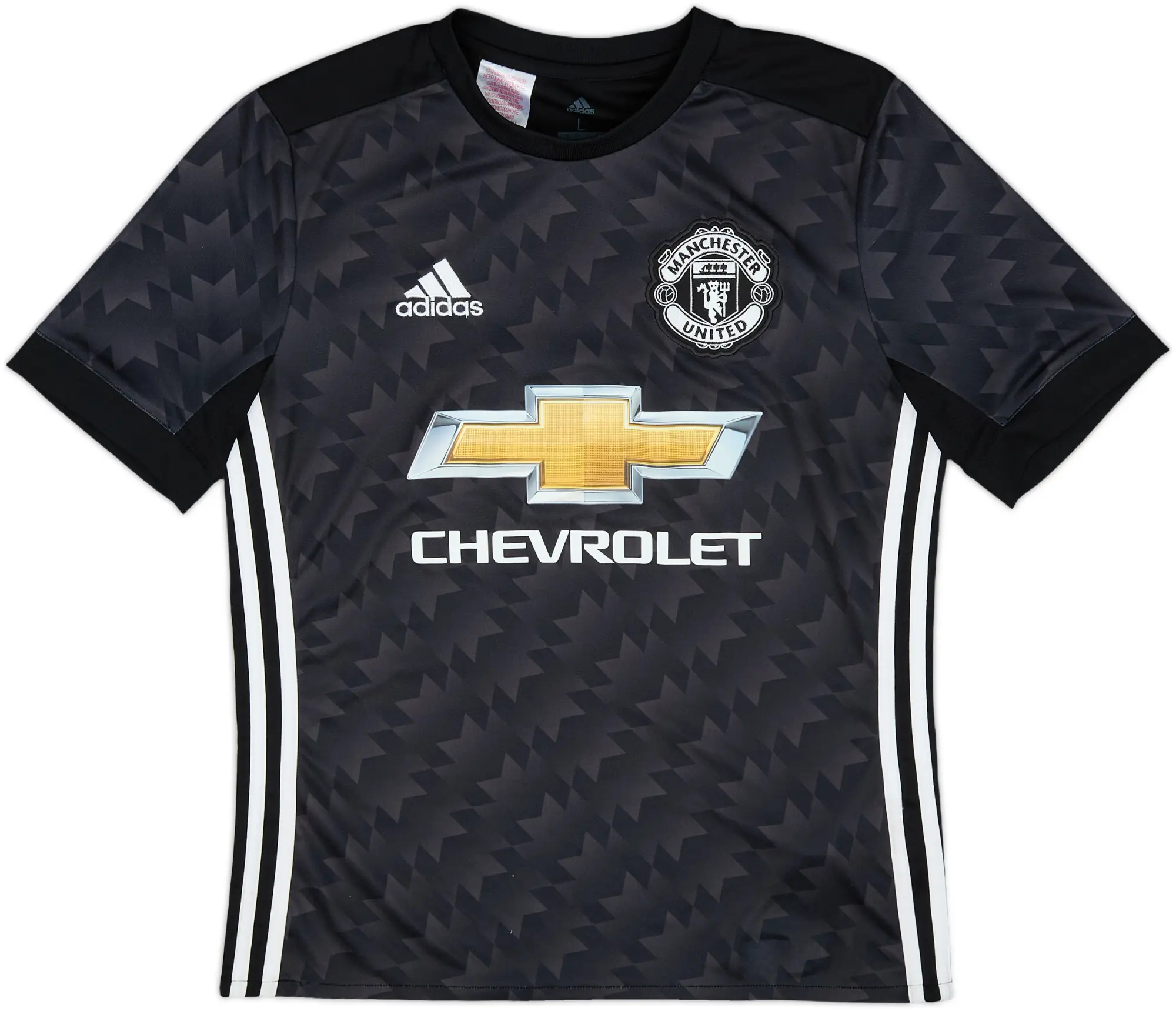 adidas Manchester United Boys SS Away Shirt 2017/18