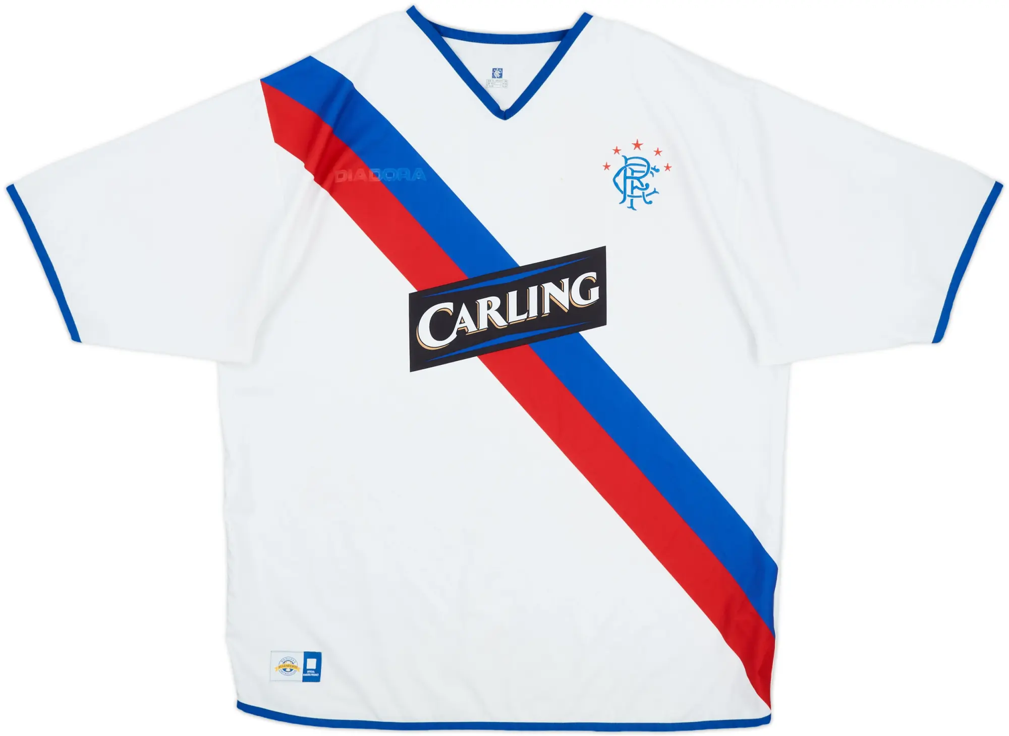 Diadora Rangers Mens SS Away Shirt 2004/05