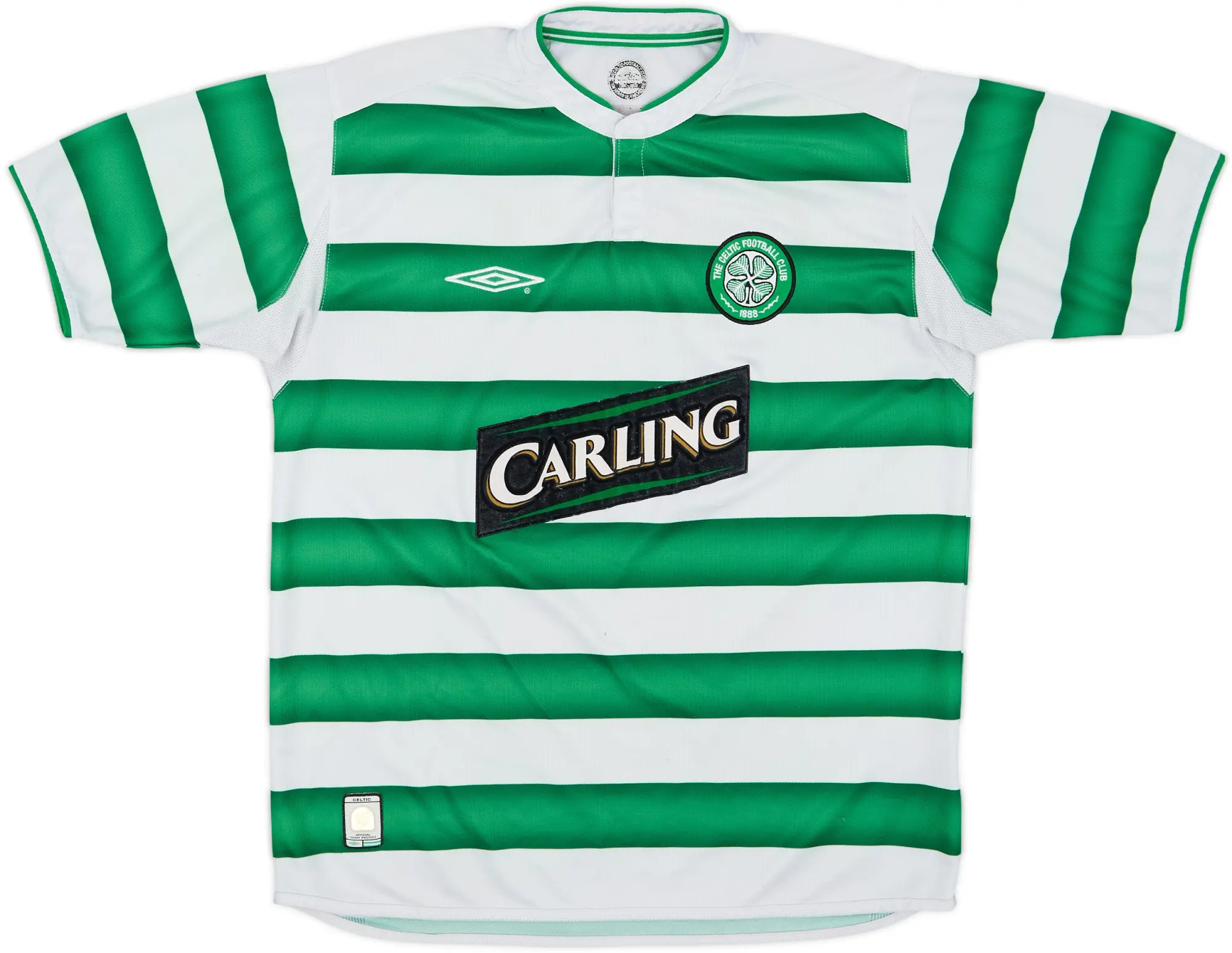 Umbro Celtic Mens SS Home Shirt 2003/04