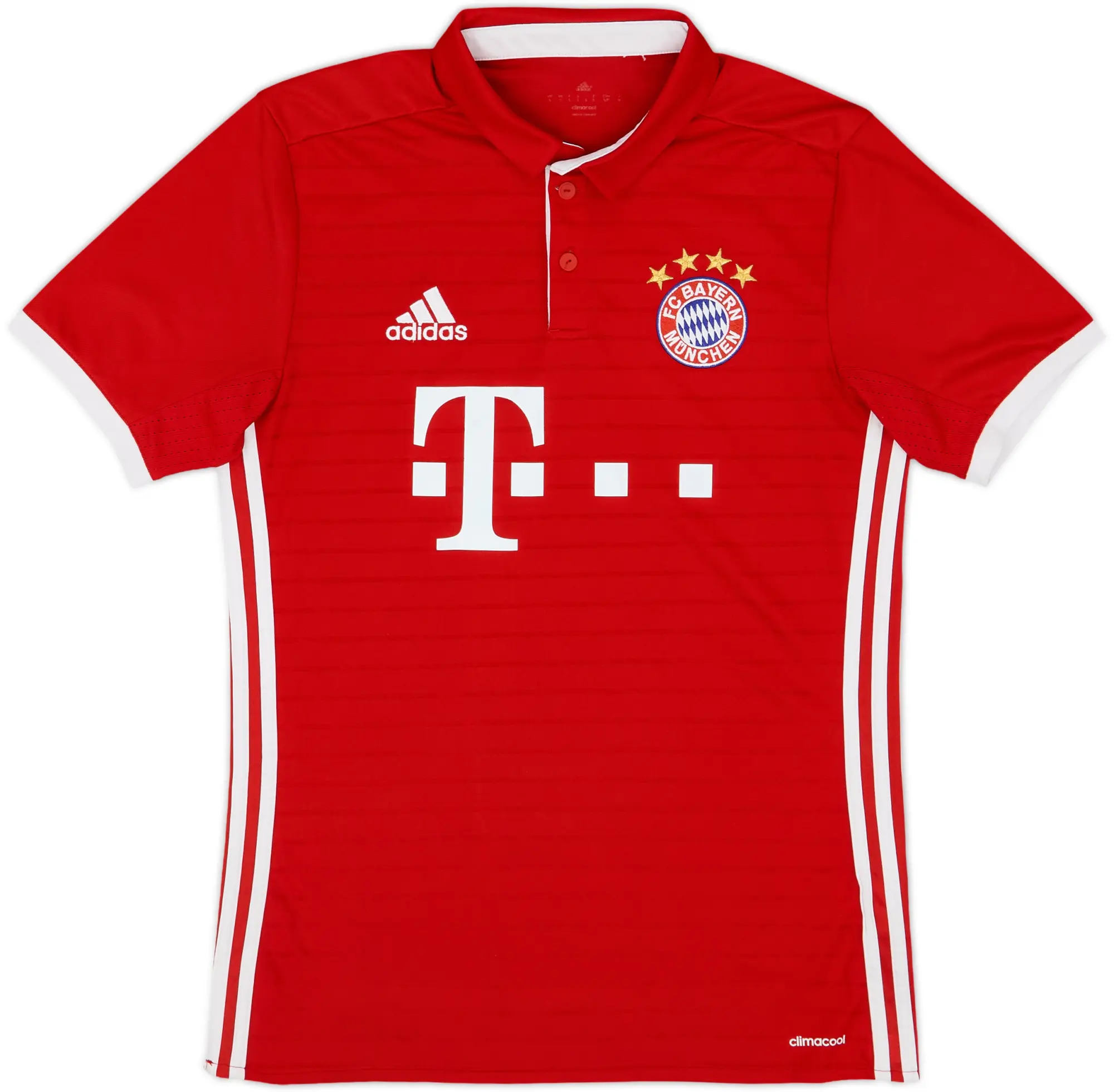 adidas Bayern Munich Mens SS Home Shirt 2016/17