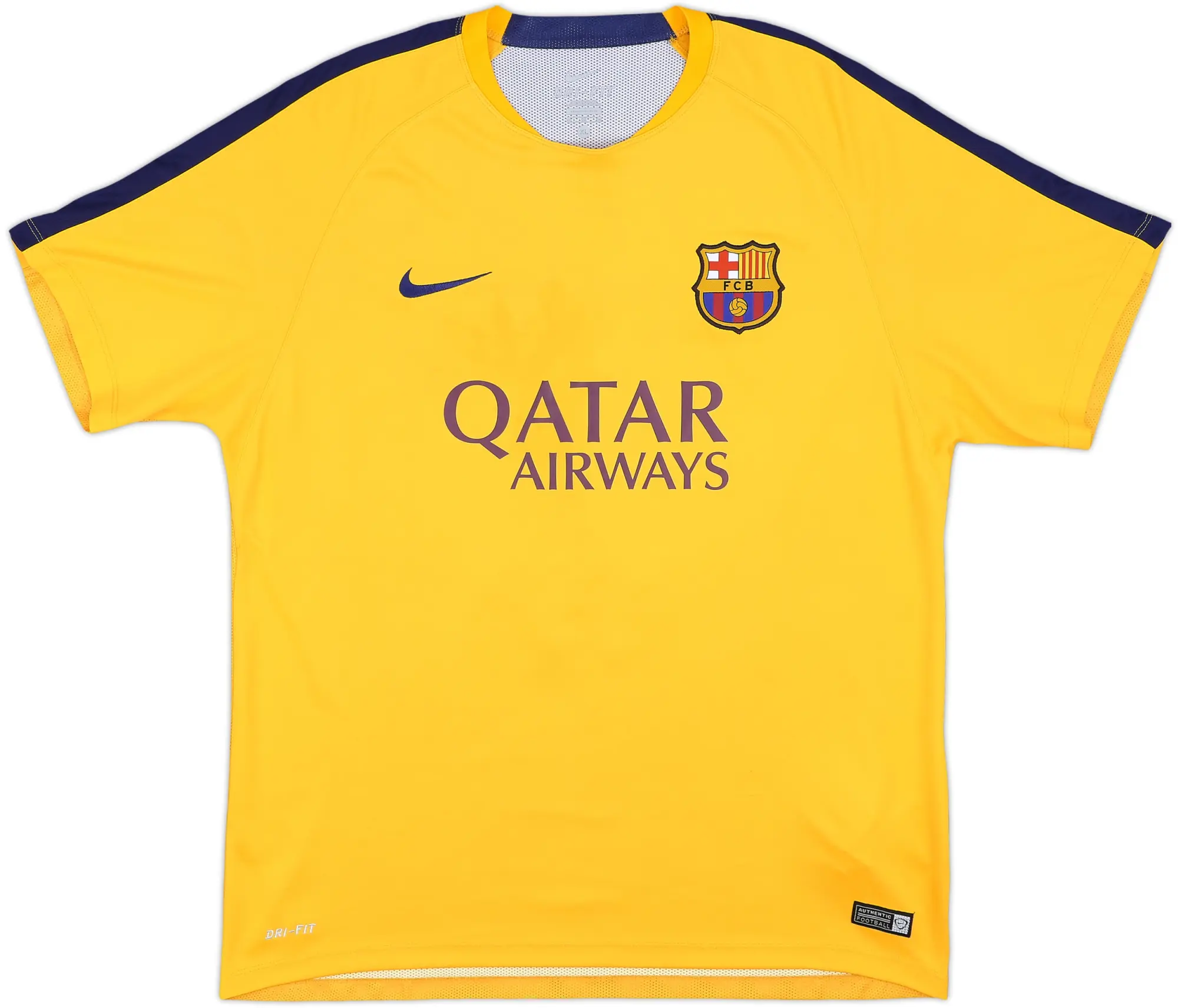 Nike Barcelona Mens SS Home Shirt 2015/16