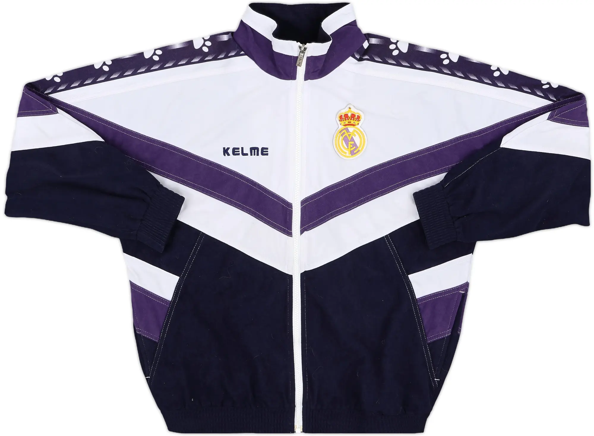 1997-98 Real Madrid Kelme Track Jacket - 8/10 - (L)