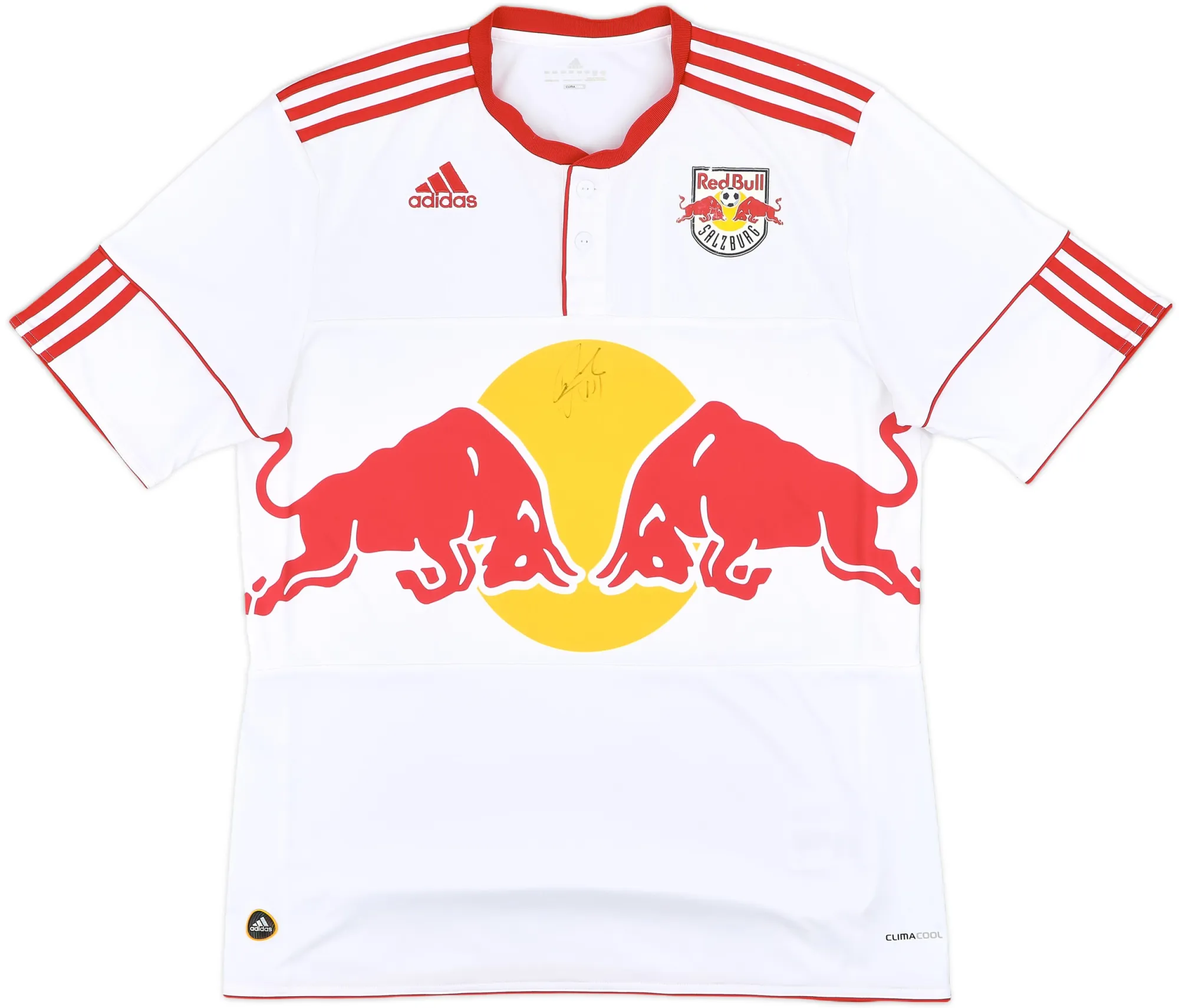 adidas RB Salzburg Mens SS Home Shirt 2010/12