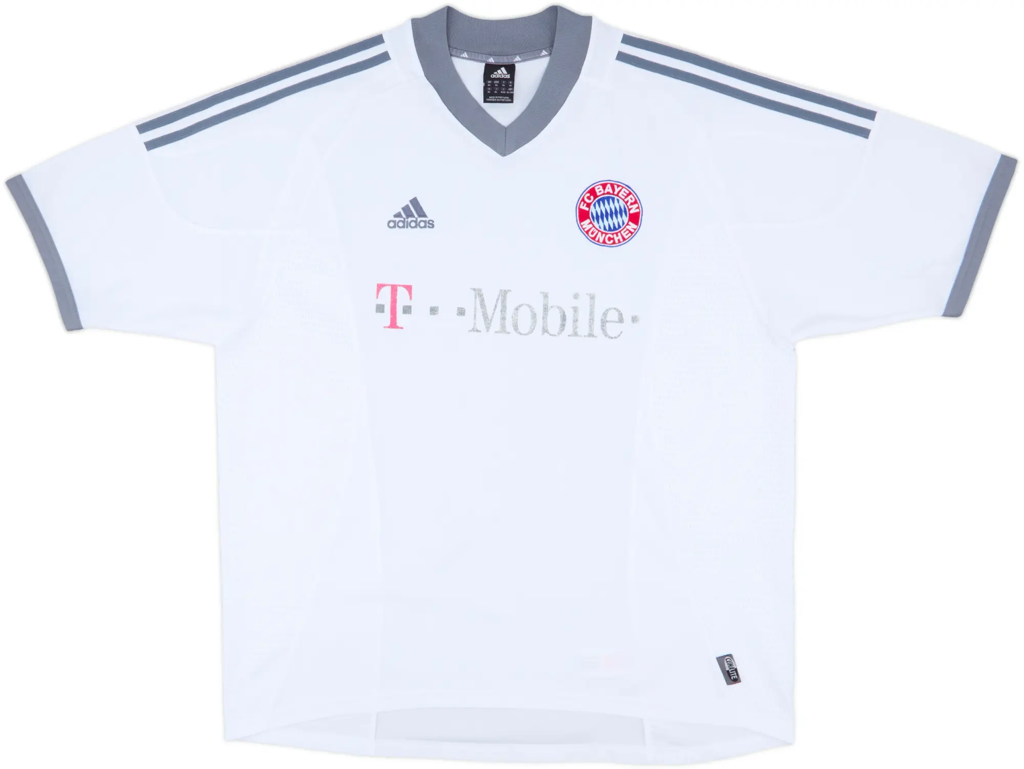 adidas Bayern Munich Mens SS Away Shirt 2002/03