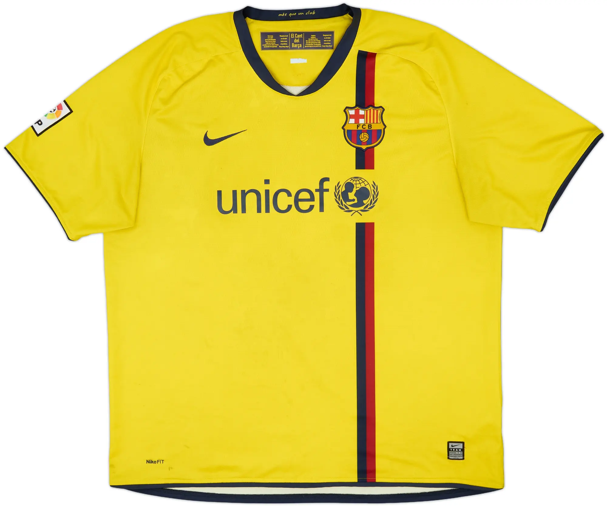 Nike Barcelona Mens SS Away Shirt 2008/10