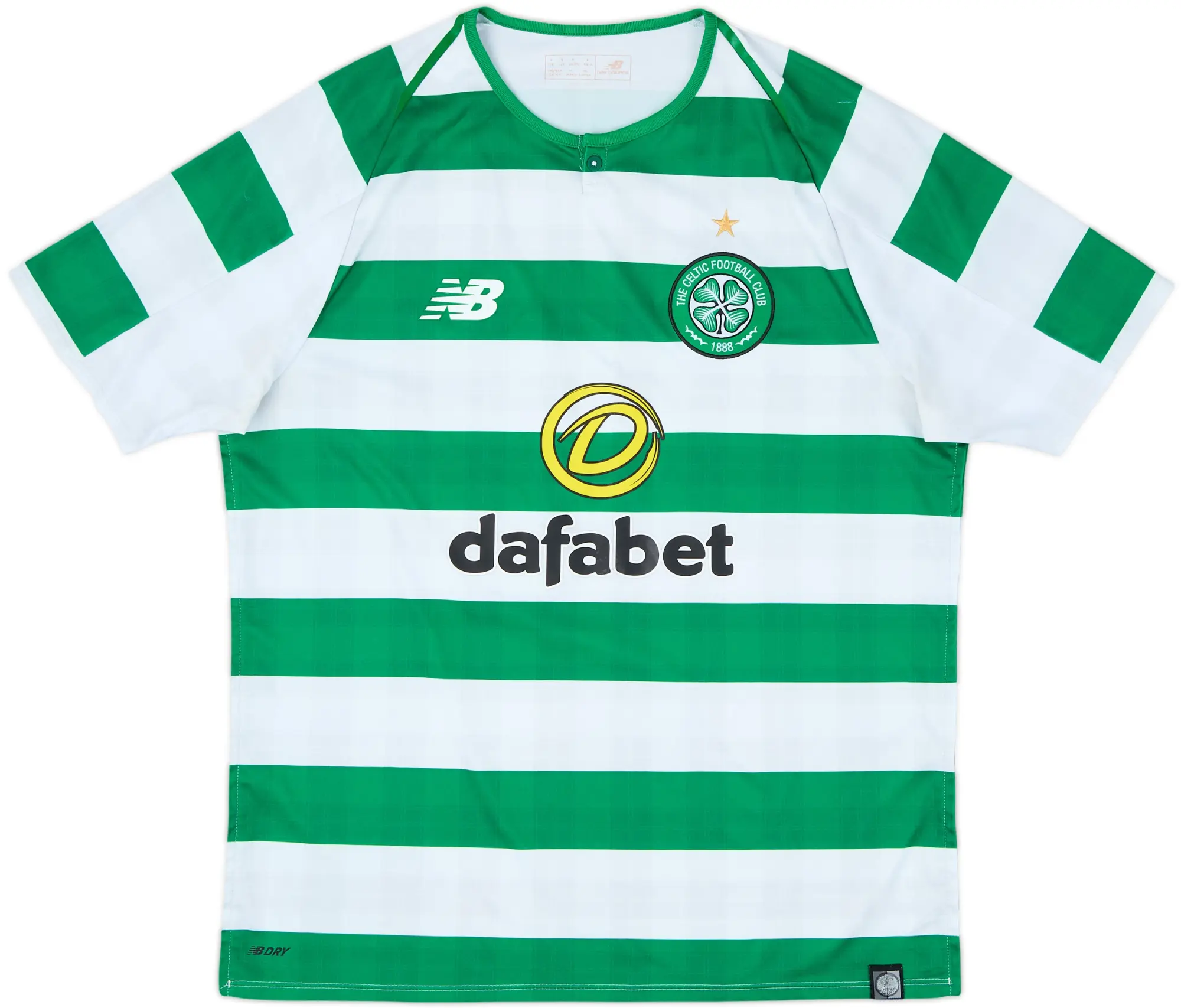 NewBalance Celtic Mens SS Home Shirt 2018/19