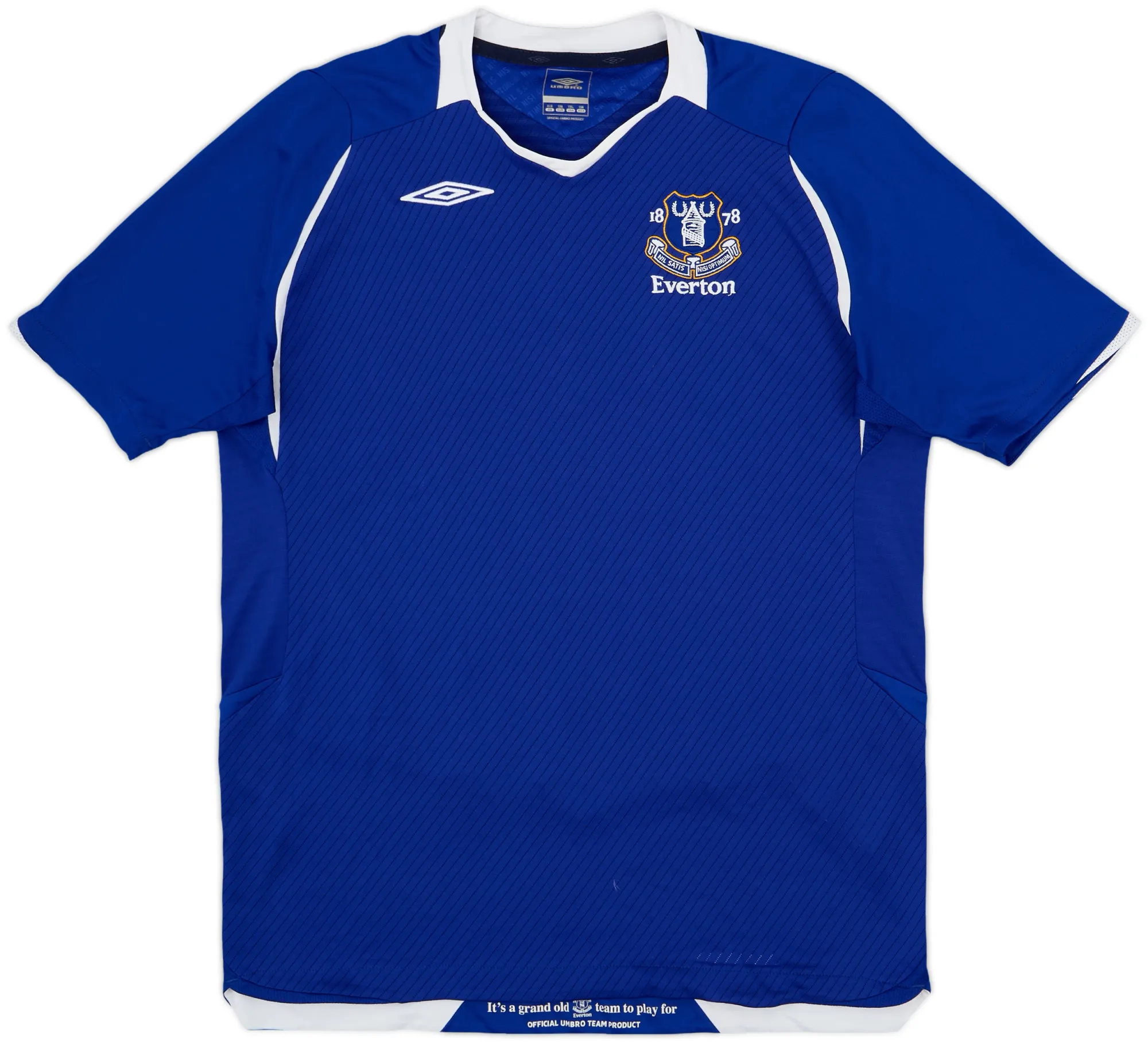 Umbro Everton Boys SS Home Shirt 2008/09