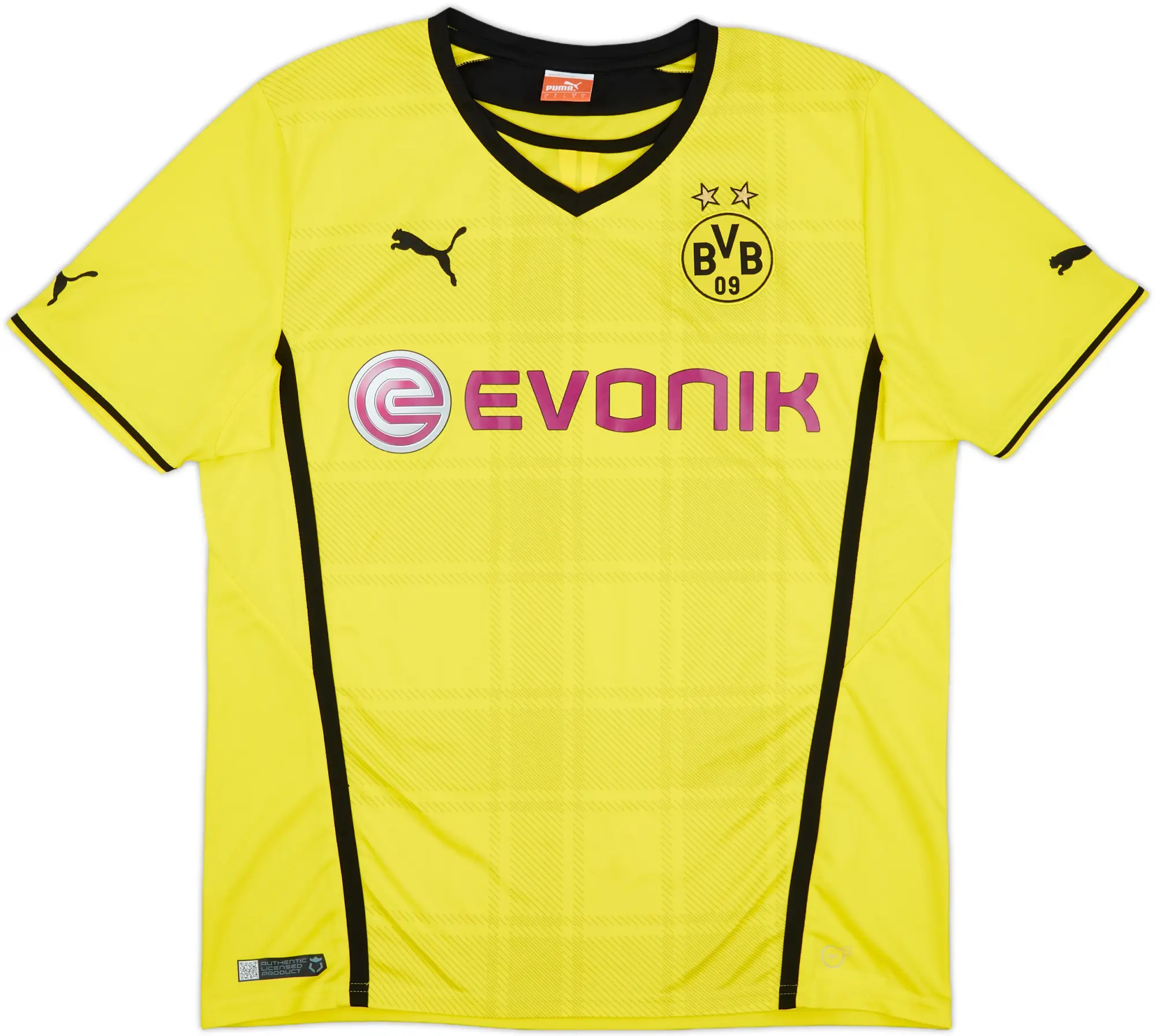 Puma Borussia Dortmund Mens SS Home Shirt 2013/14