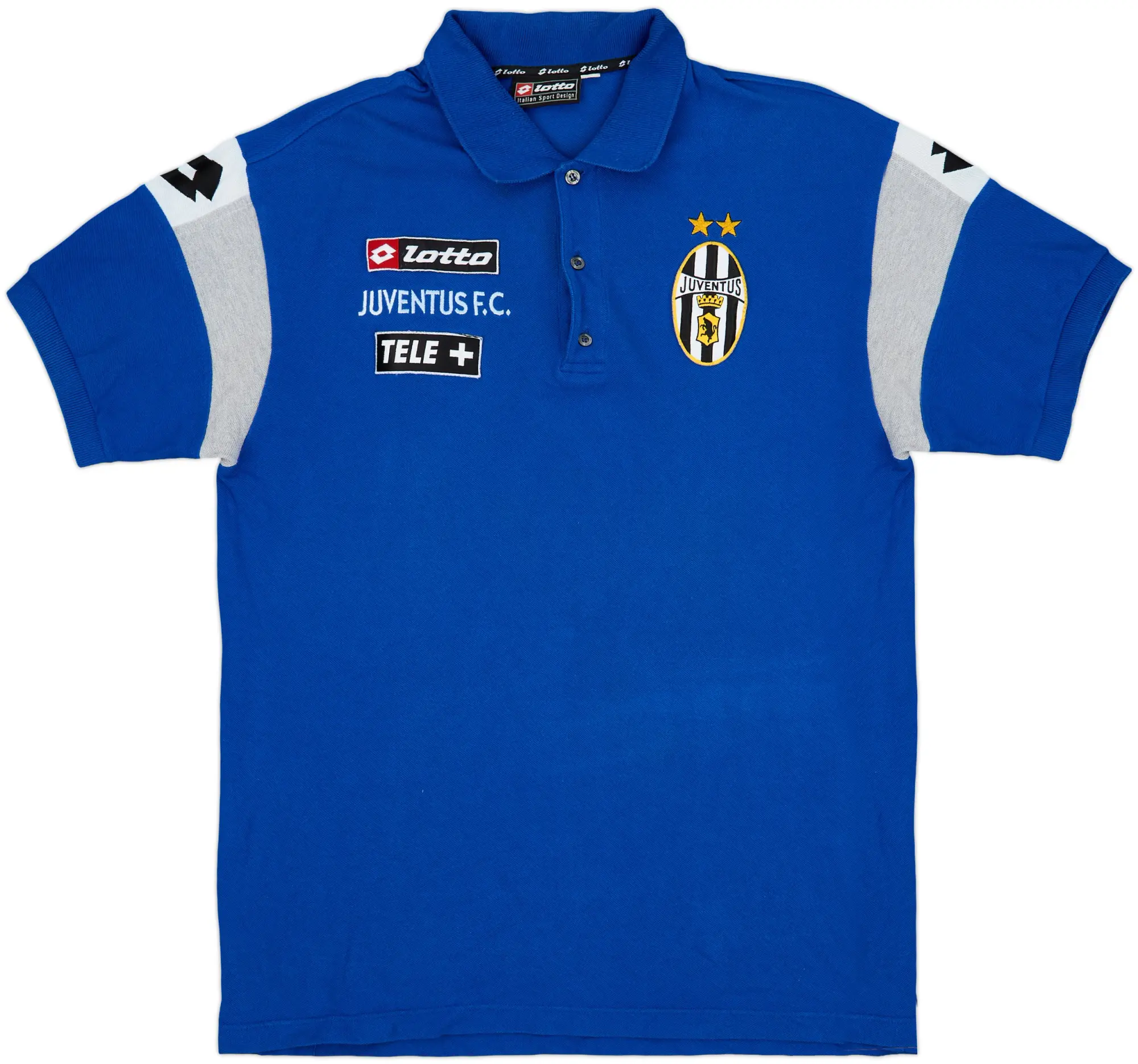 2001-02 Juventus Lotto Polo Shirt - 8/10 - (XL)