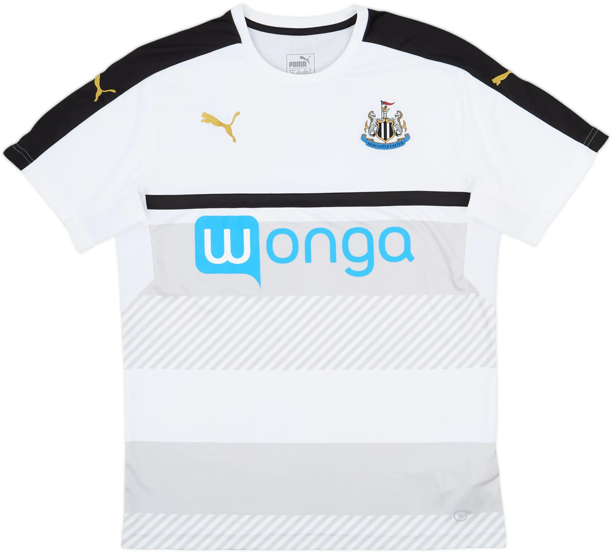 Puma Newcastle United Mens SS Home Shirt 2015/16