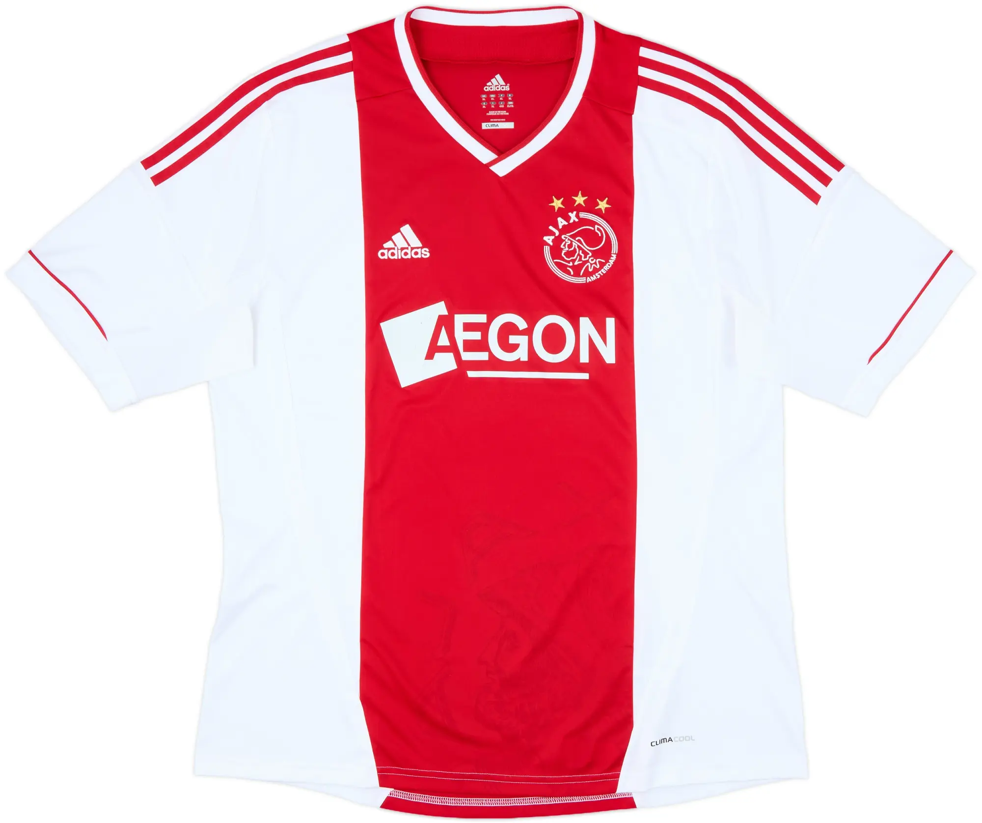2012-13 Ajax Home Shirt - 8/10 - (XL)