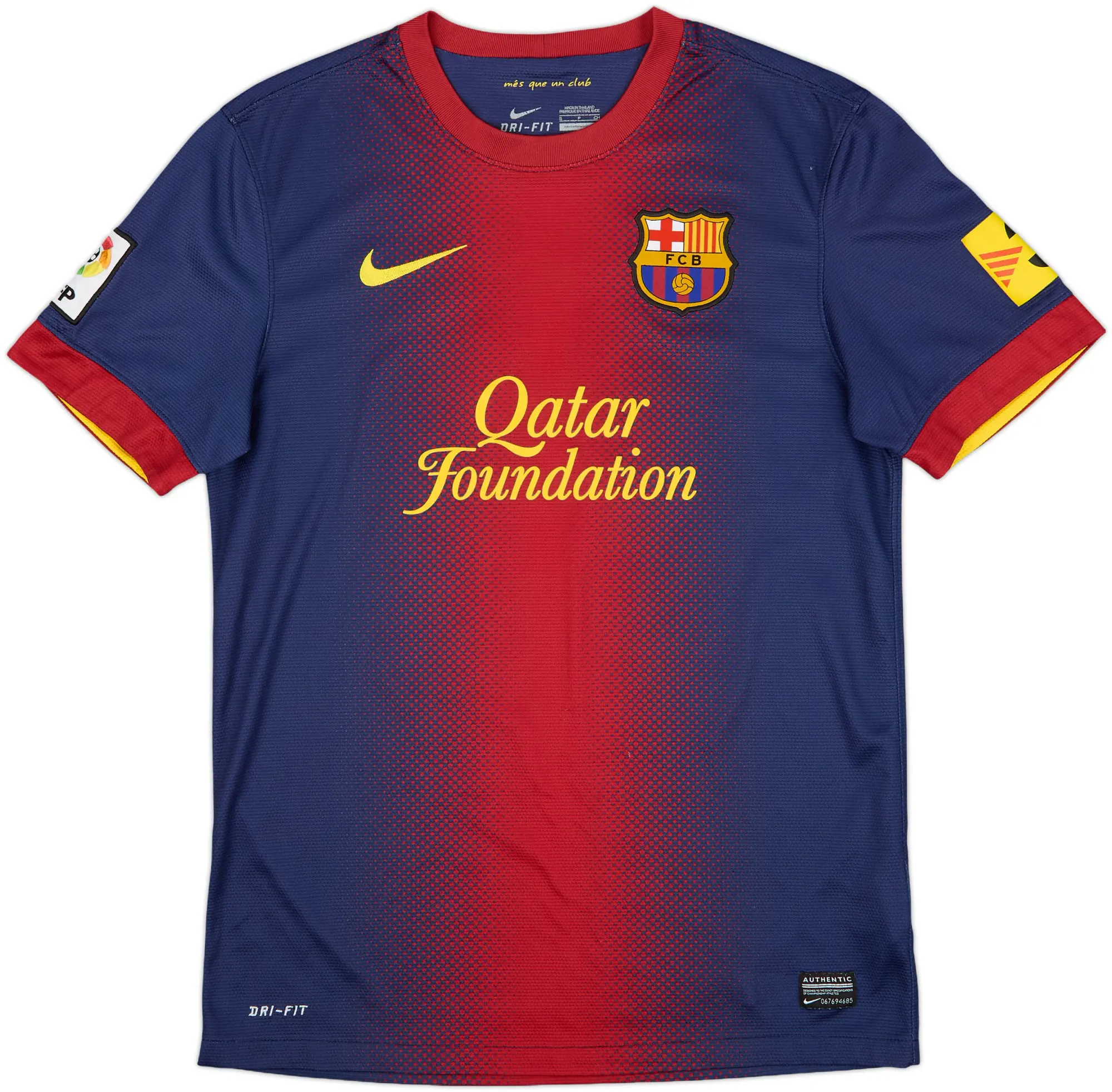 Nike Barcelona Mens SS Home Shirt 2012/13