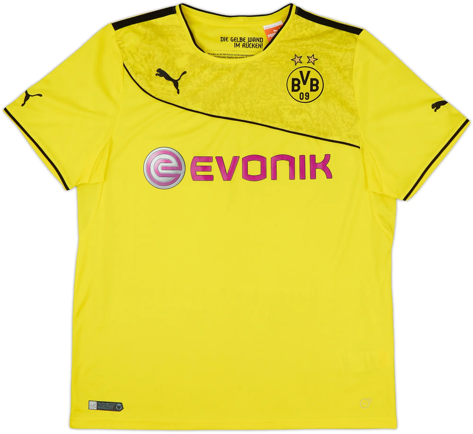 Puma Borussia Dortmund Mens SS Home Shirt 2013/14