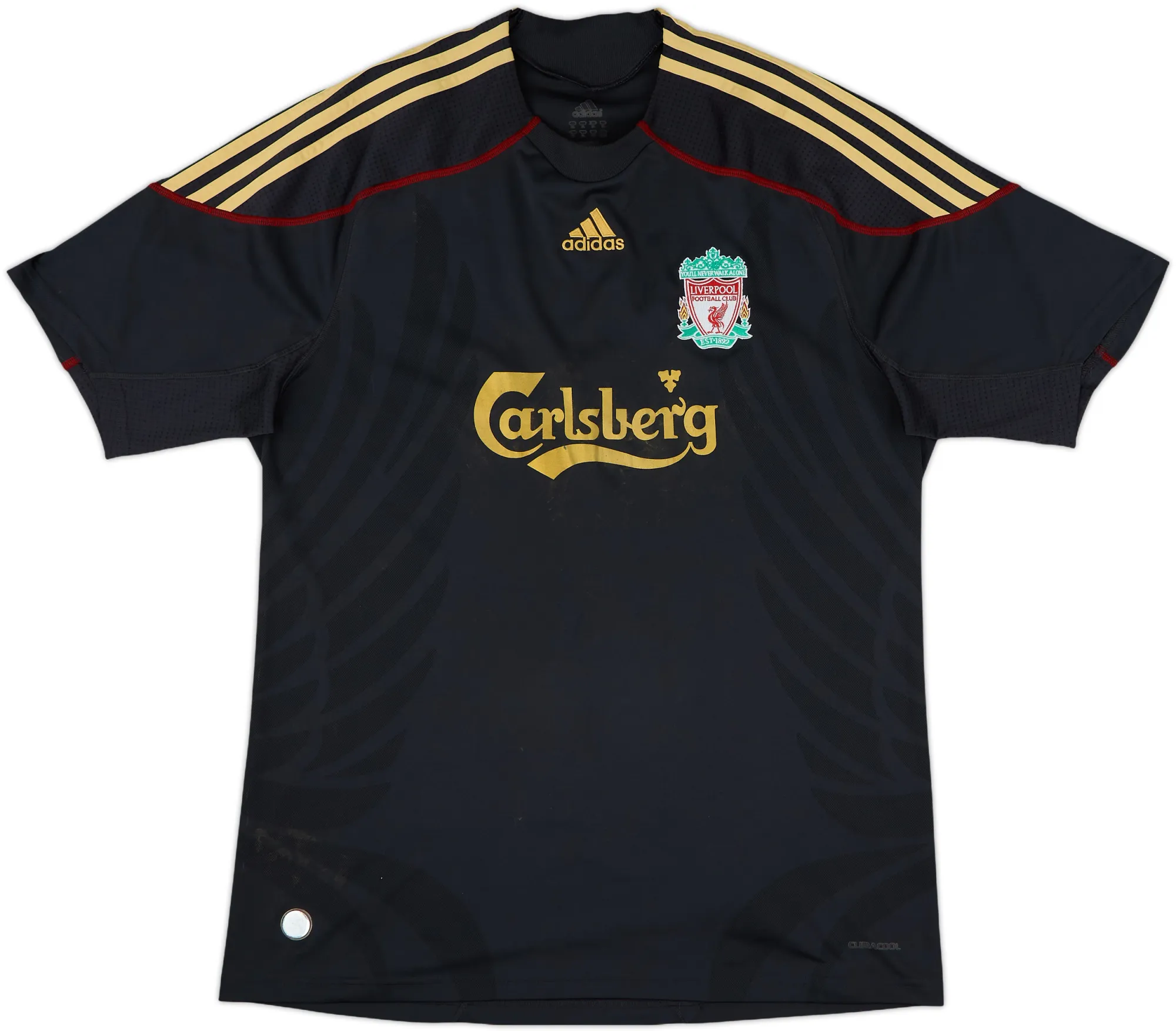 adidas Liverpool Mens SS Away Shirt 2009/10