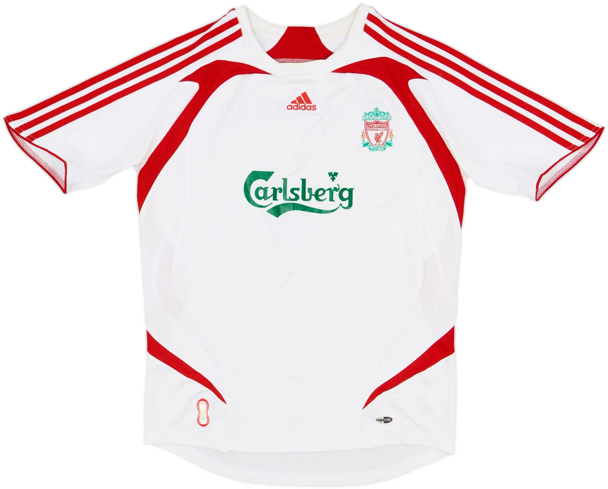 adidas Liverpool Mens SS Away Shirt 2007/08