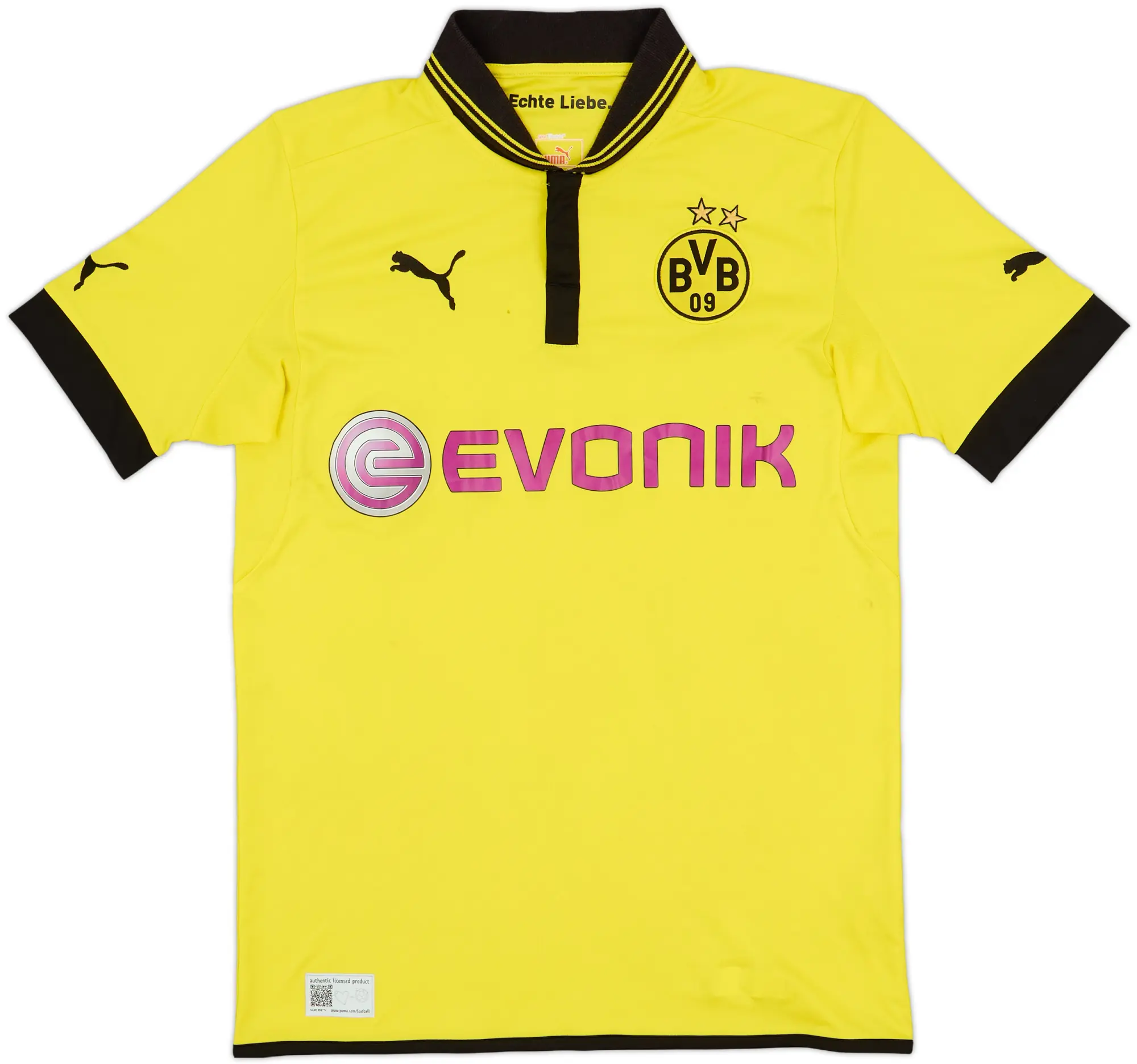 Puma Borussia Dortmund Mens SS Home Shirt 2012/13