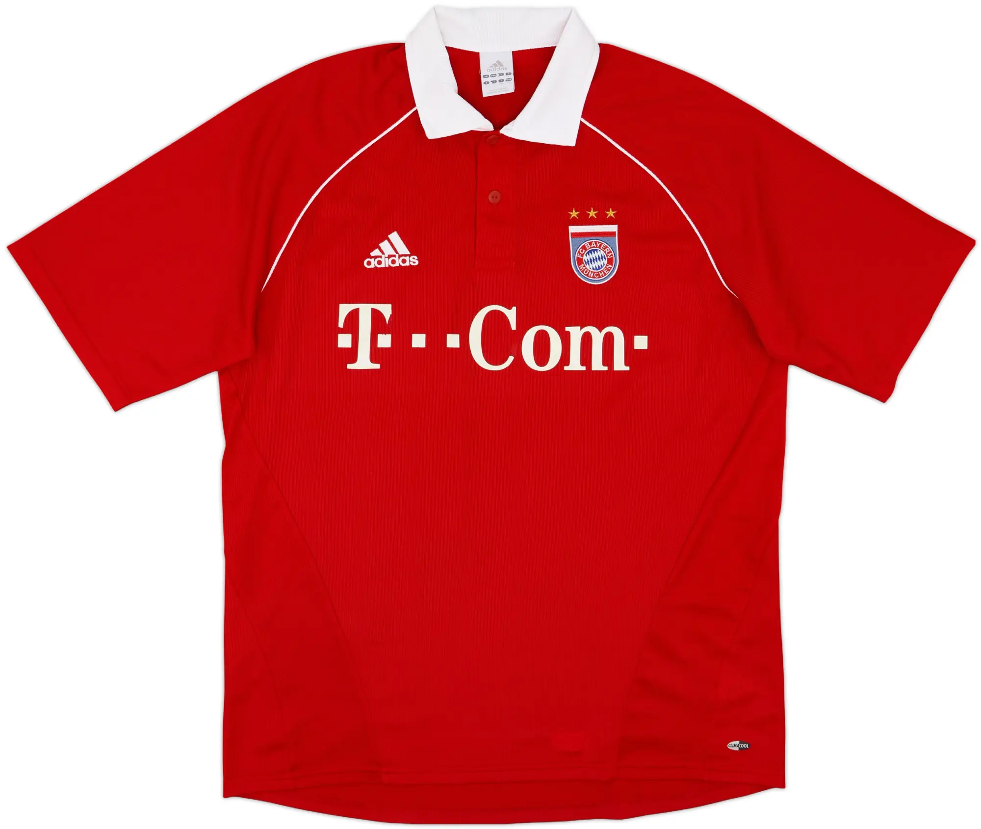 adidas Bayern Munich Mens SS Home Shirt 2005/06