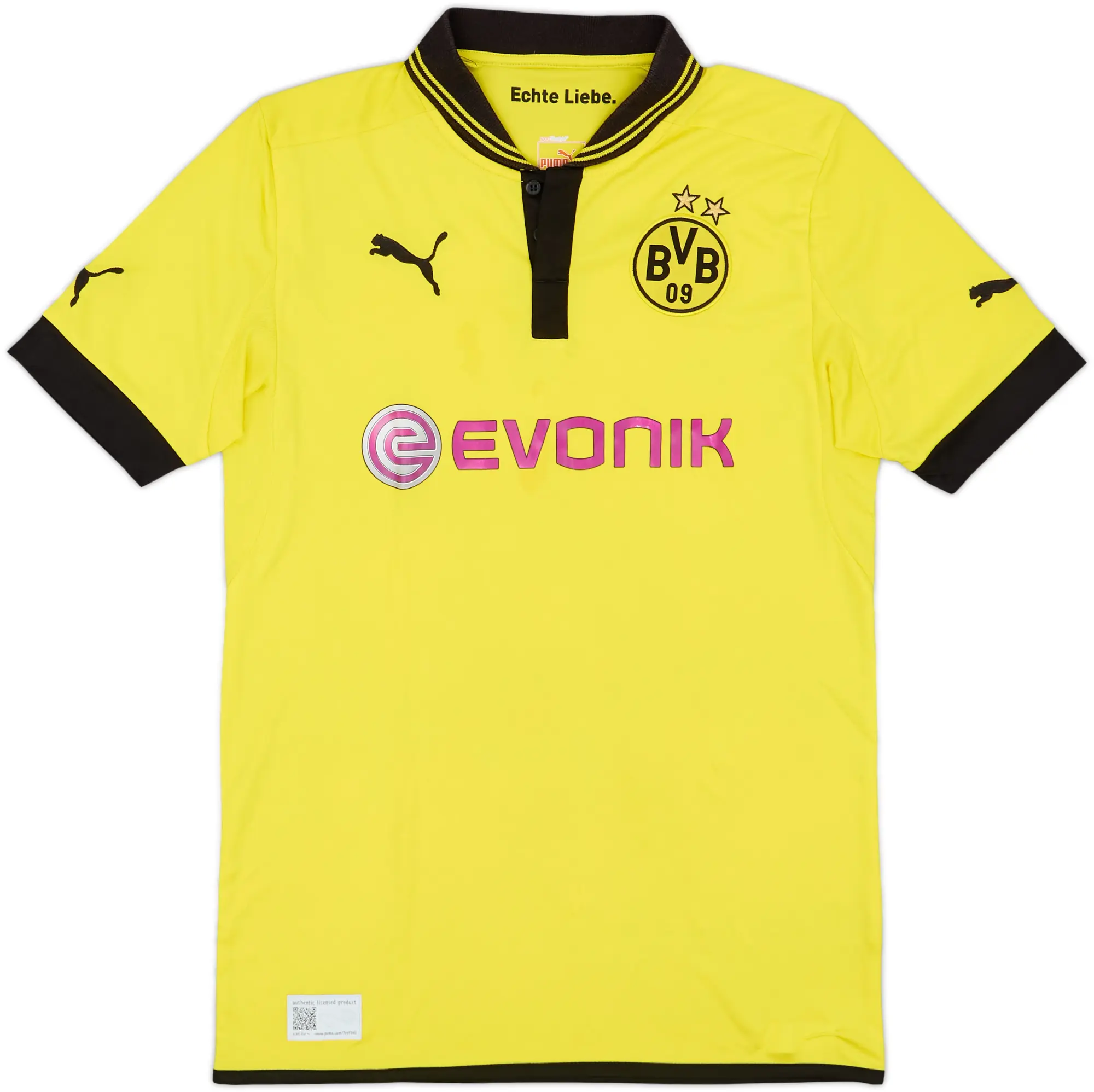 Puma Borussia Dortmund Mens SS Home Shirt 2012/13