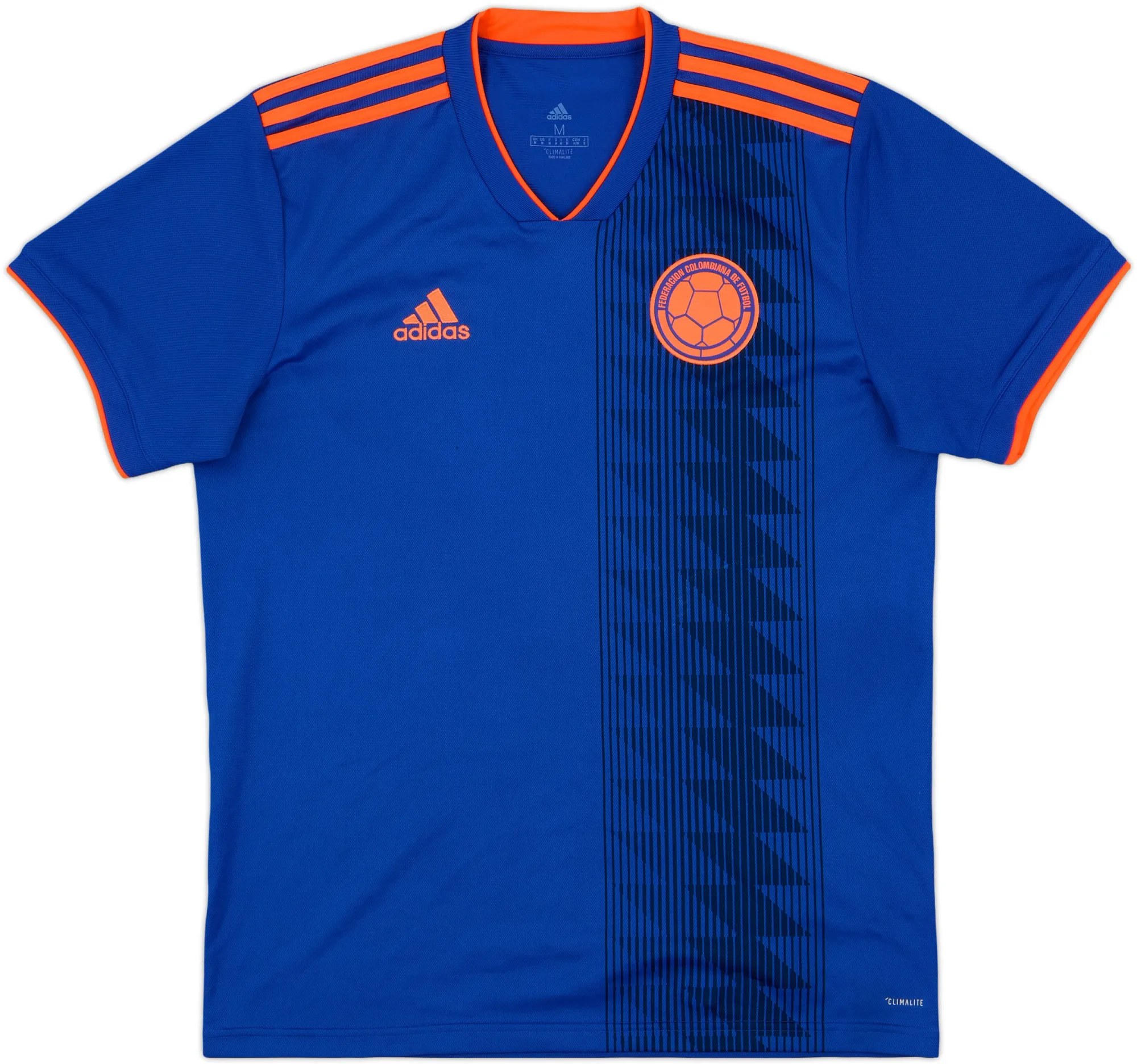 adidas Colombia Mens SS Away Shirt 2018