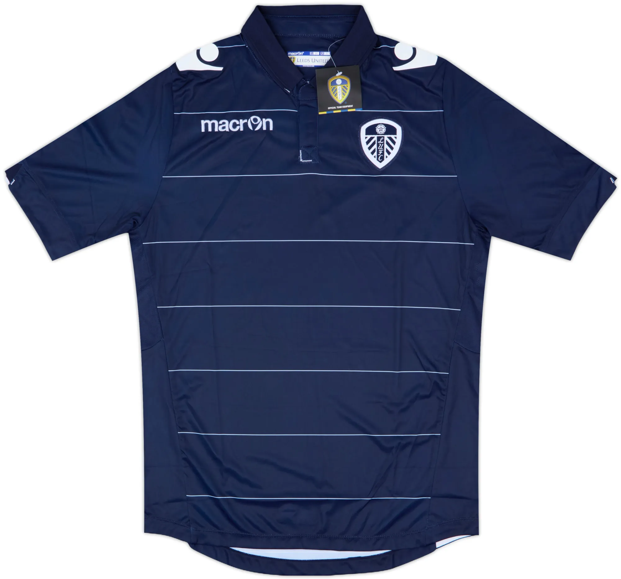 Macron Leeds United Mens SS Away Shirt 2014/15
