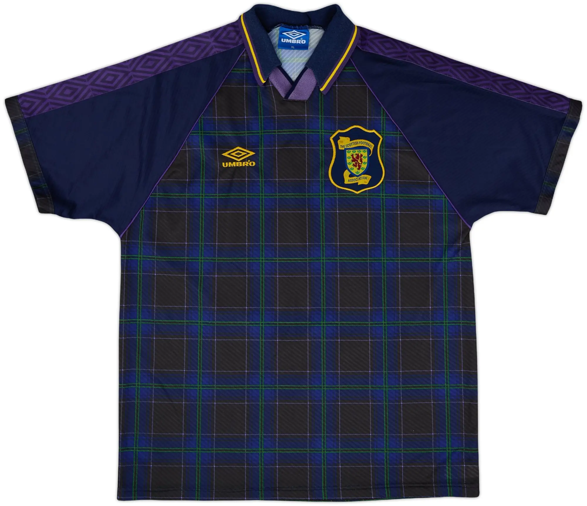 Umbro Scotland Mens SS Home Shirt 1994