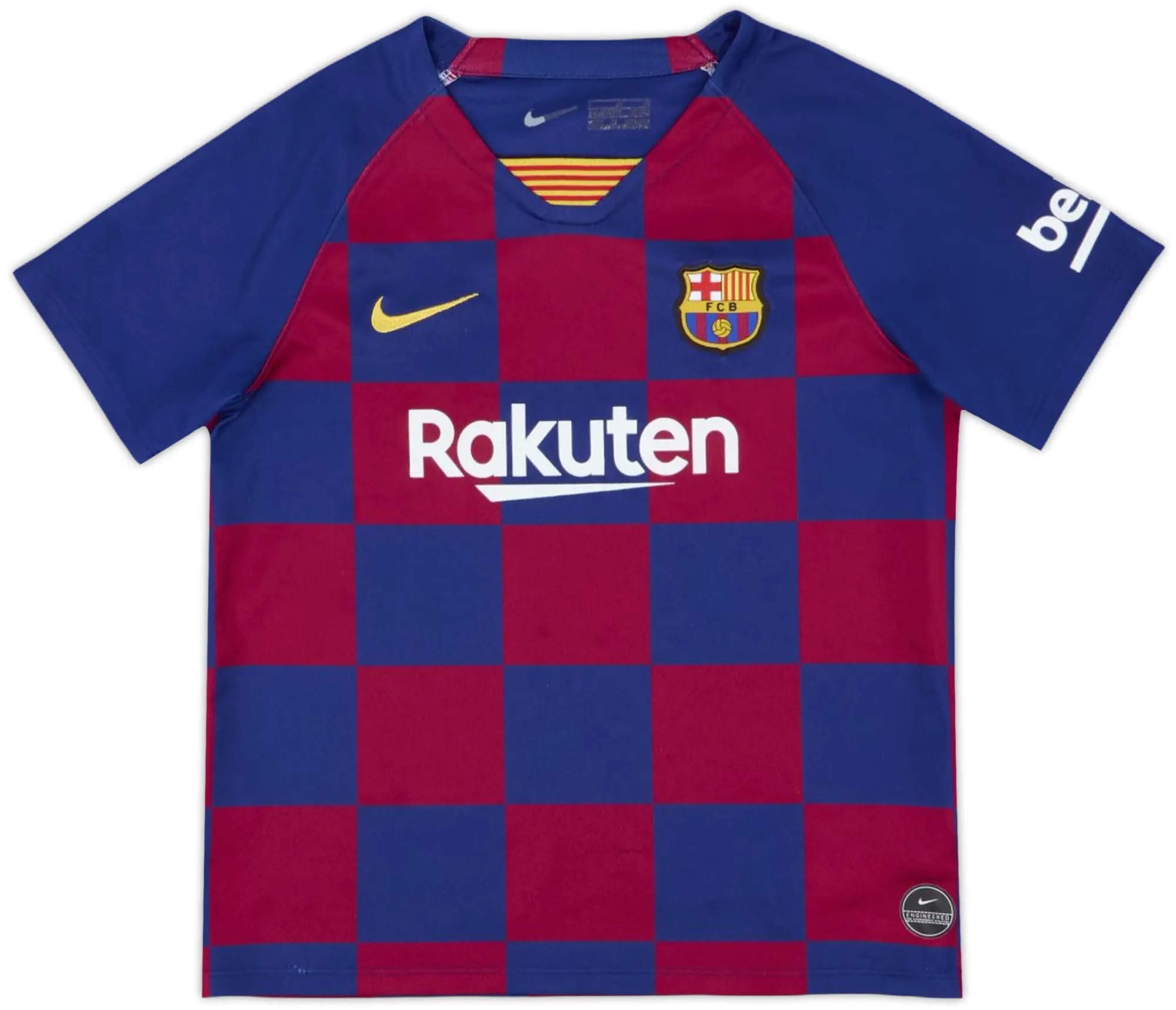 Nike Barcelona Mens SS Home Shirt 2019/20