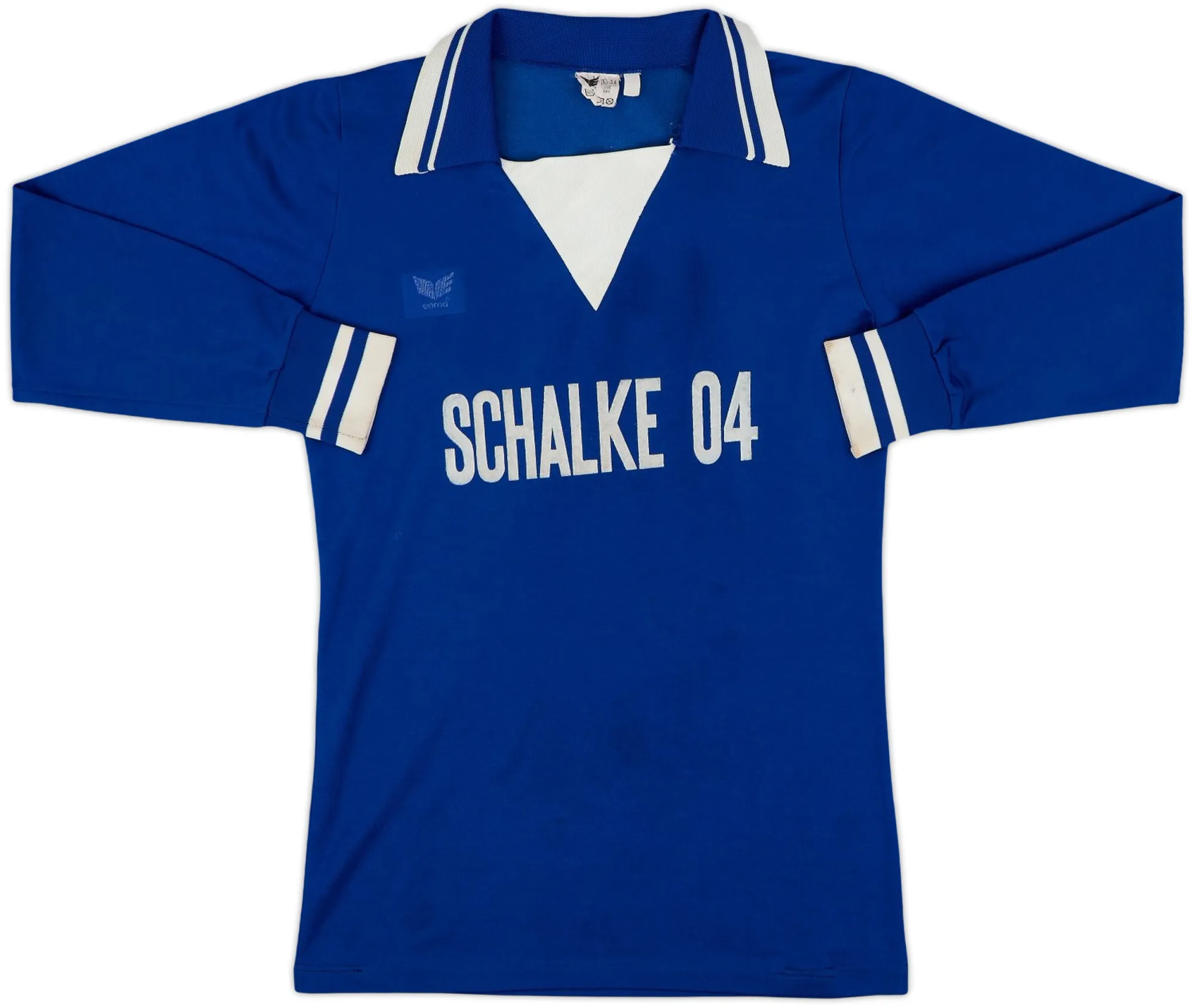 Home Schalke 04 Mens LS Home Shirt 1977/78