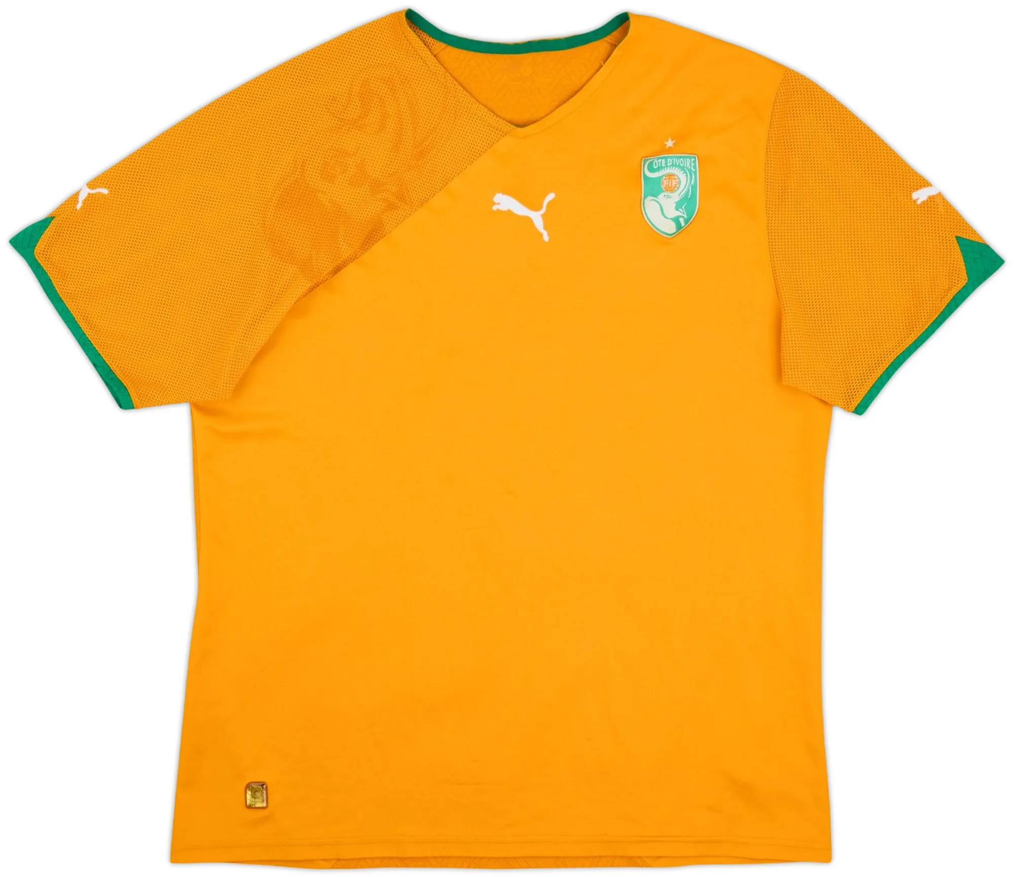 Puma Ivory Coast Mens SS Home Shirt 2010