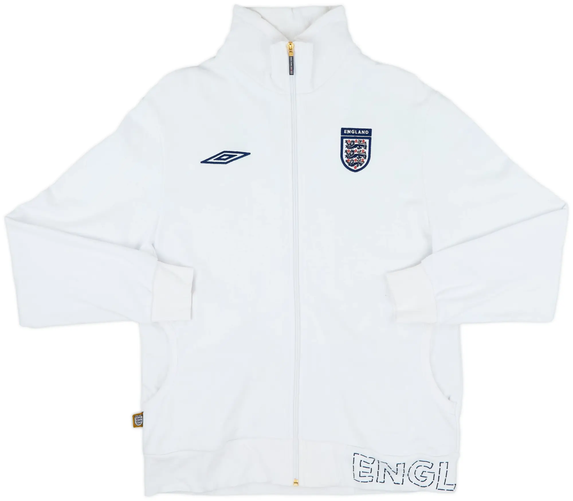 2007-09 England Umbro Track Jacket - 8/10 - (M)