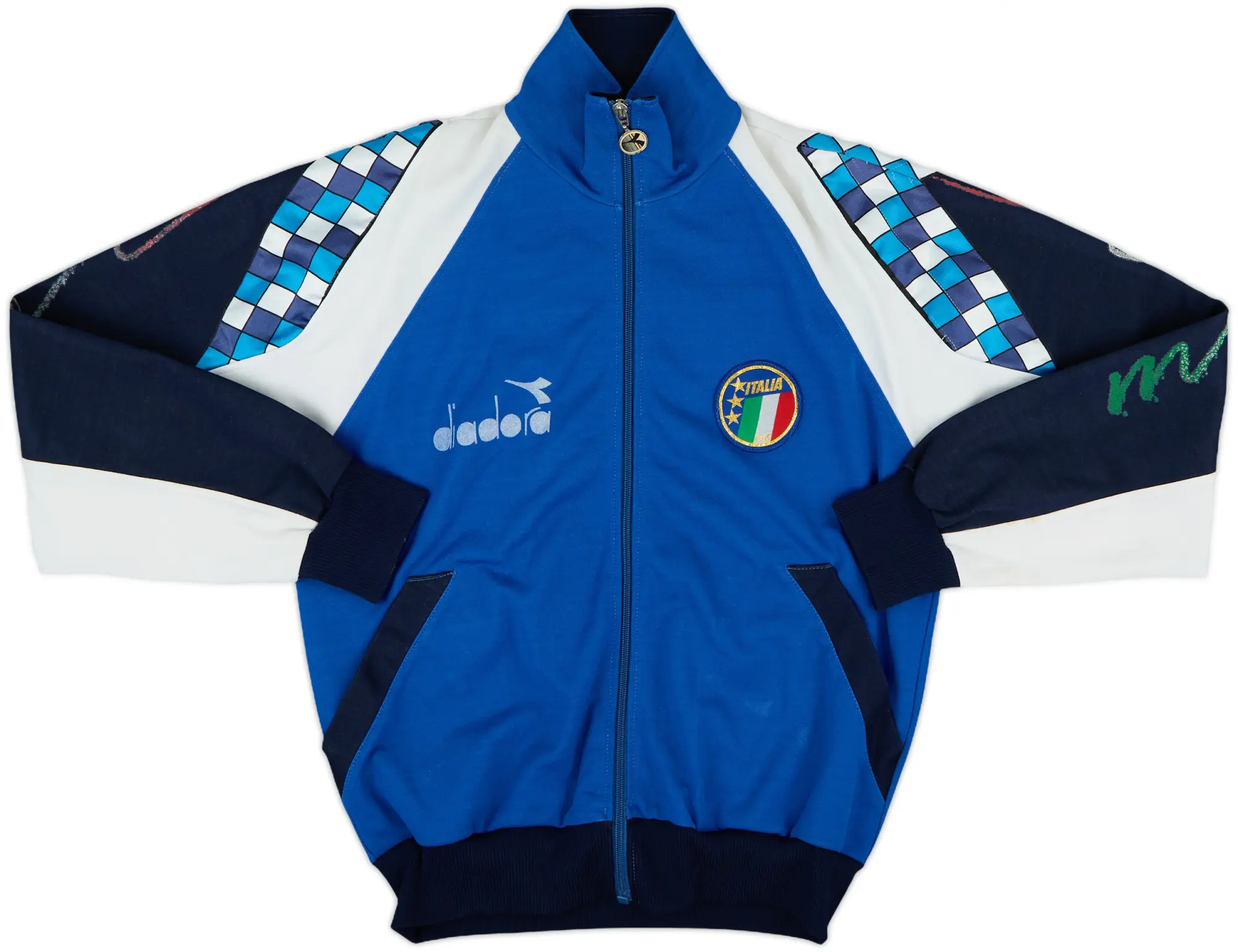 1990 Italy Diadora Track Jacket - 8/10 - (M)