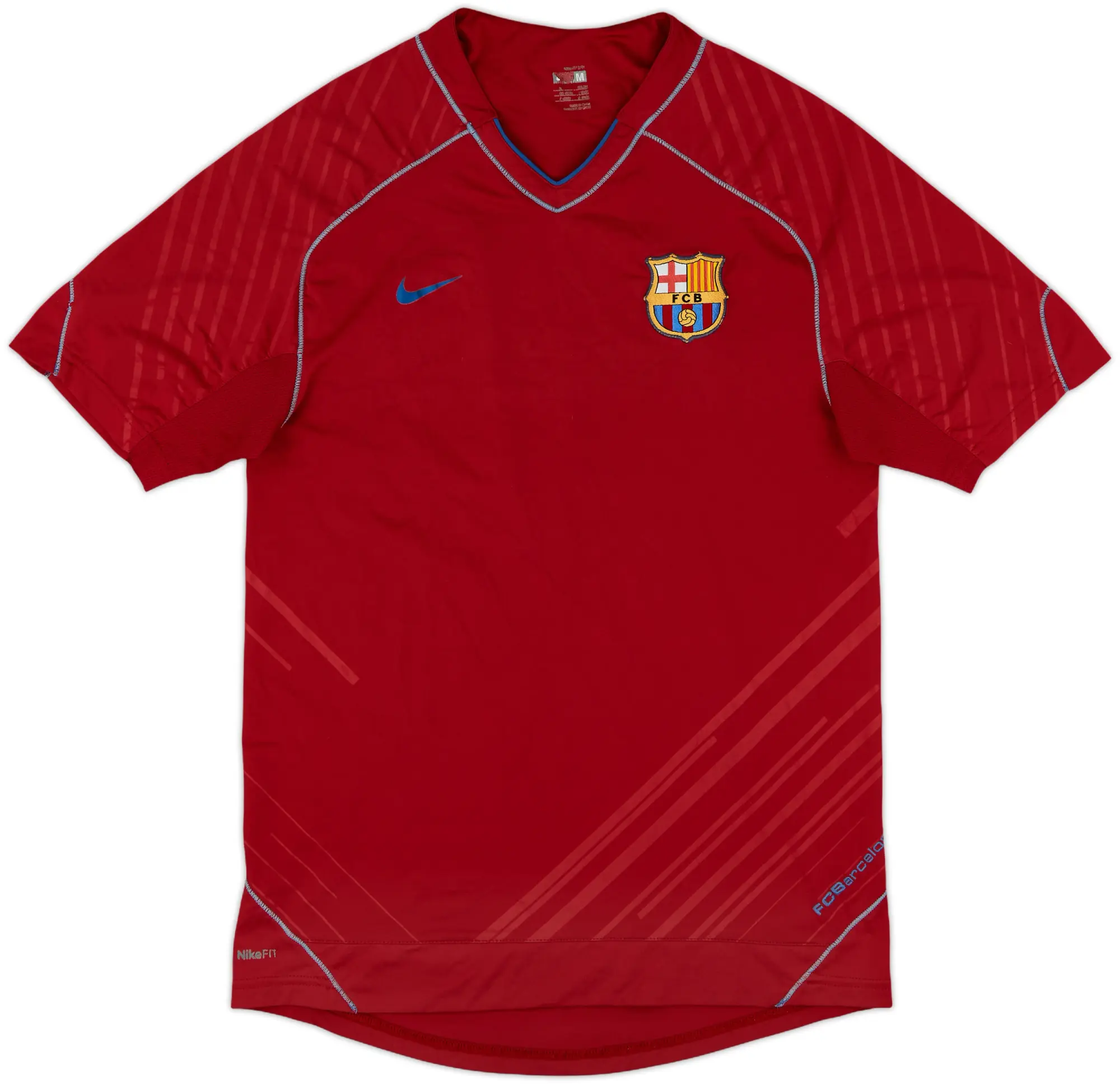 Nike Barcelona Mens SS Home Shirt 2007/08