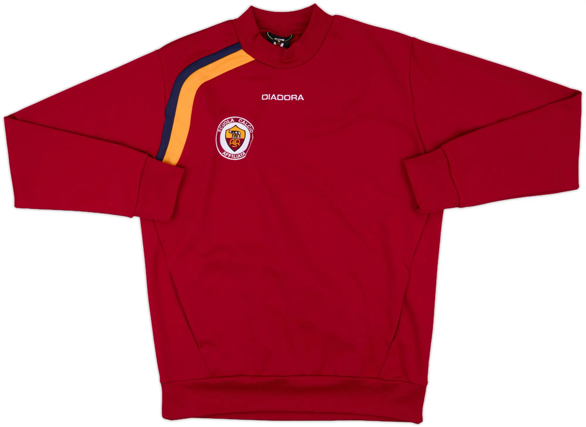 2005-06 Roma 'Scuola' Diadora Sweat Top - 8/10 - (L)