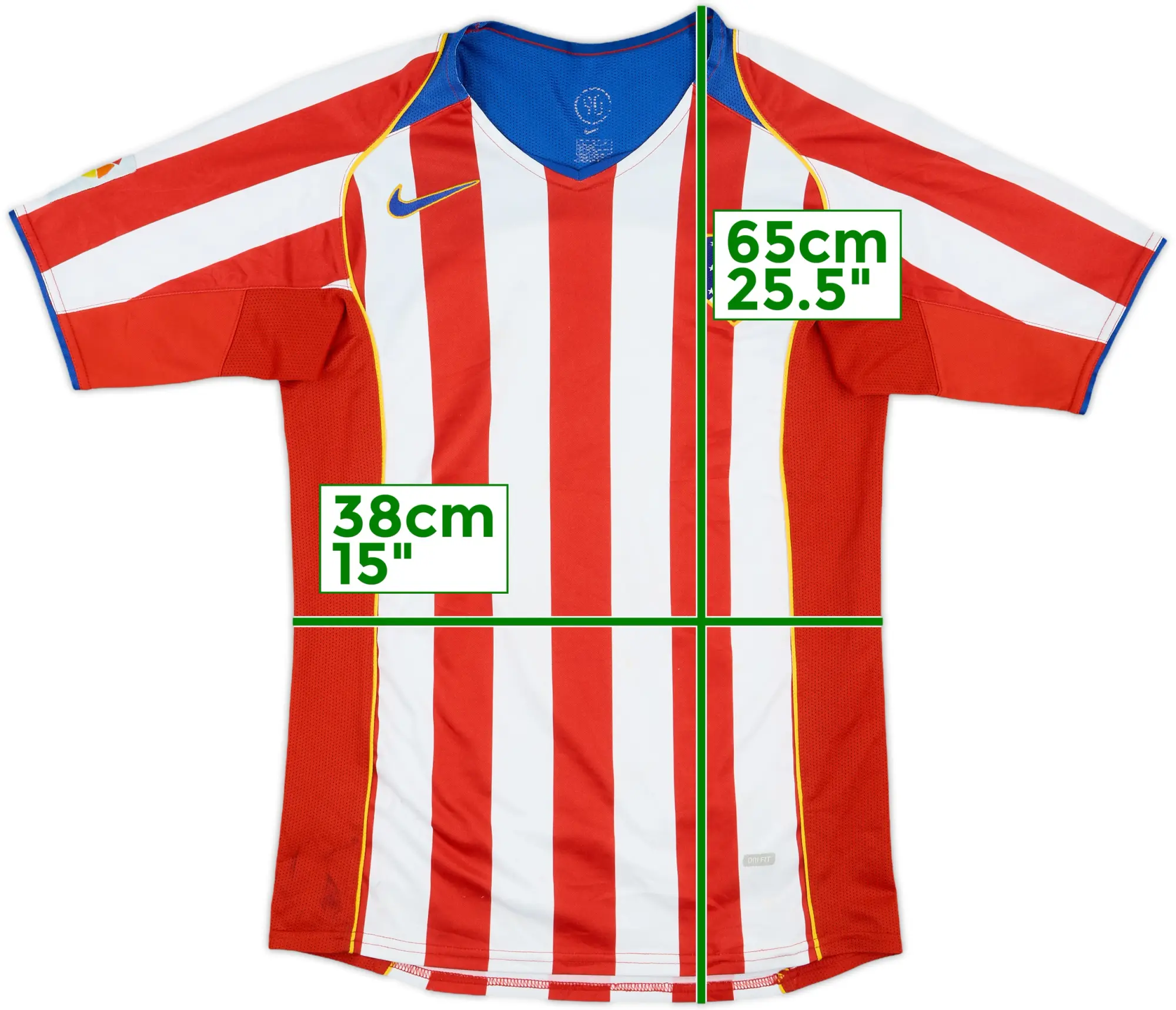 Nike Atlético Madrid Boys SS Home Shirt 2004/05